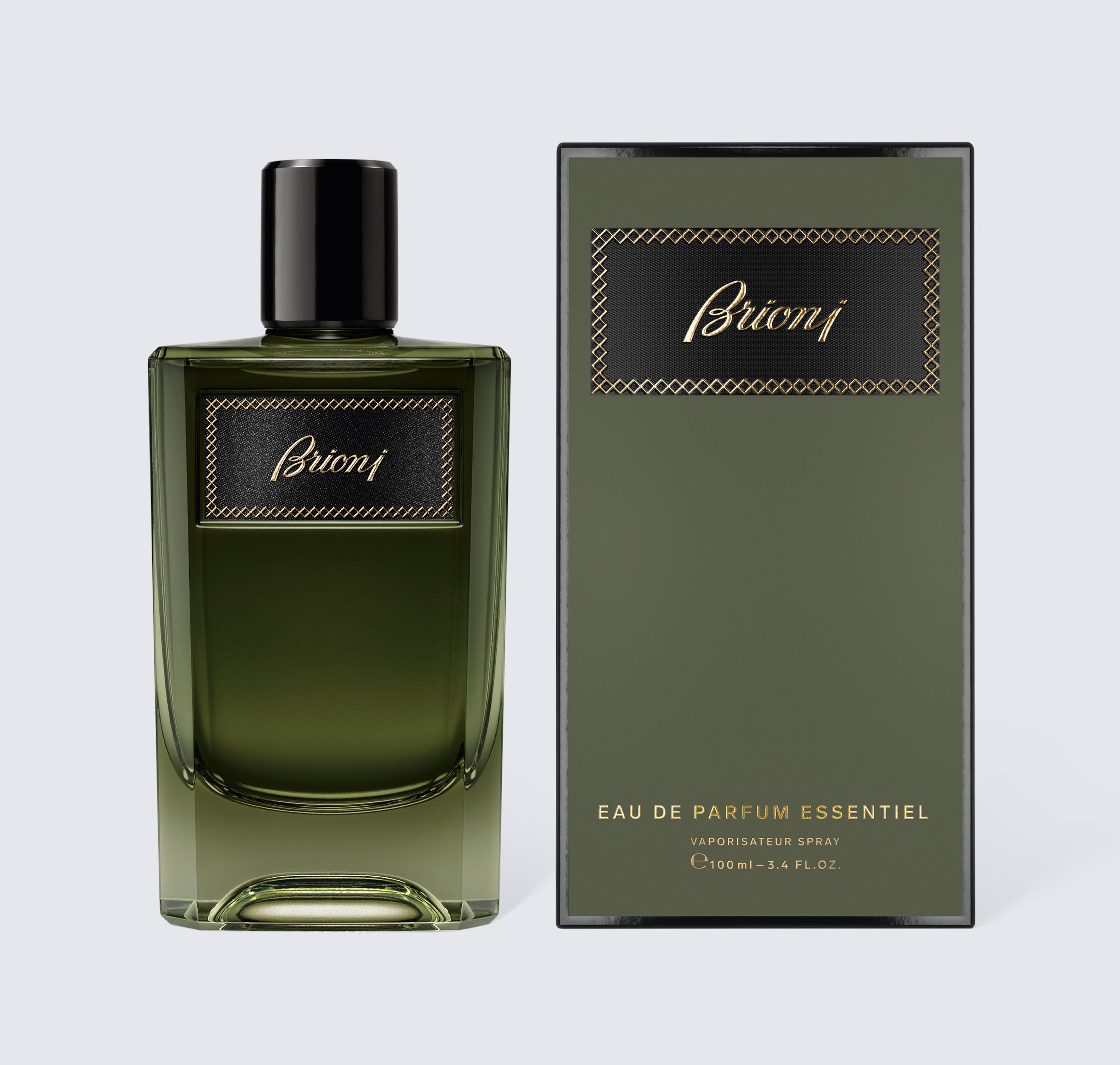 Brioni Eau de Parfum essentiel bottle and box