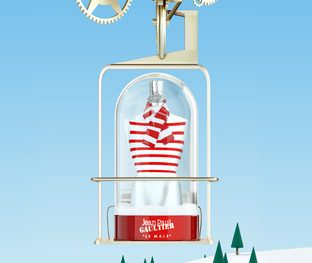 snow globe jean paul gaultier