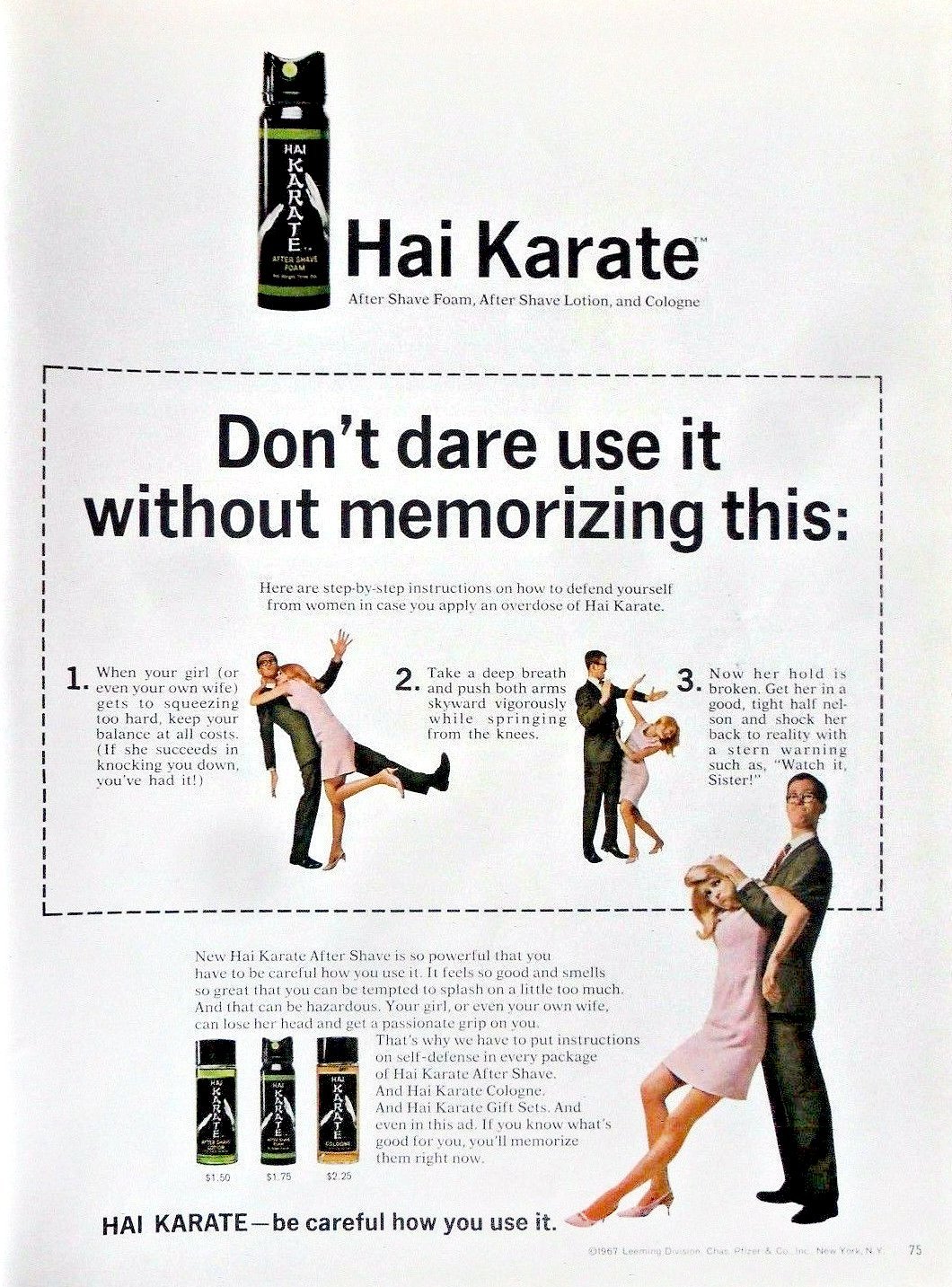 hai karate after shave video