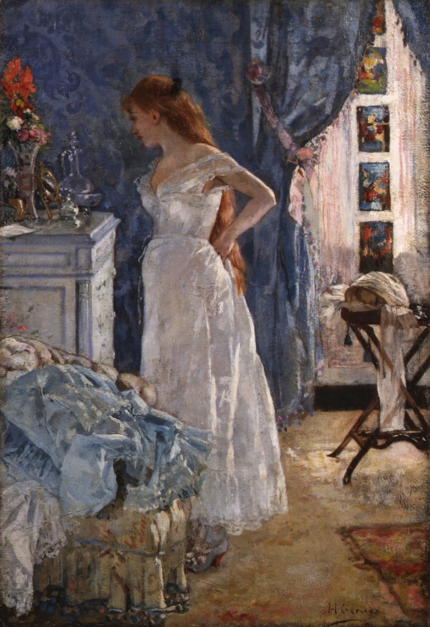 painting La Toilette by Henry Gervex