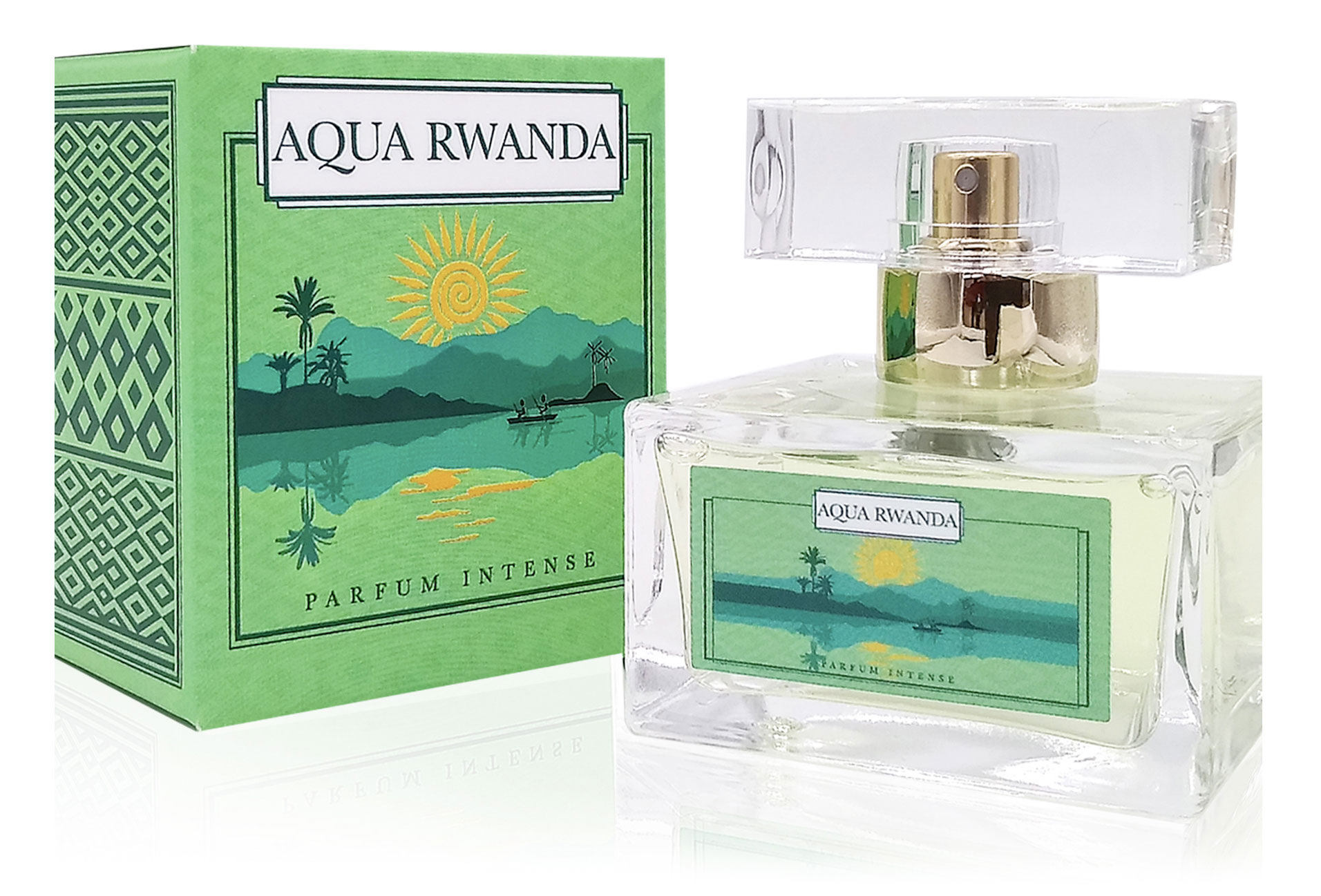 Aqua Rwanda Parfum Intense flacon and box