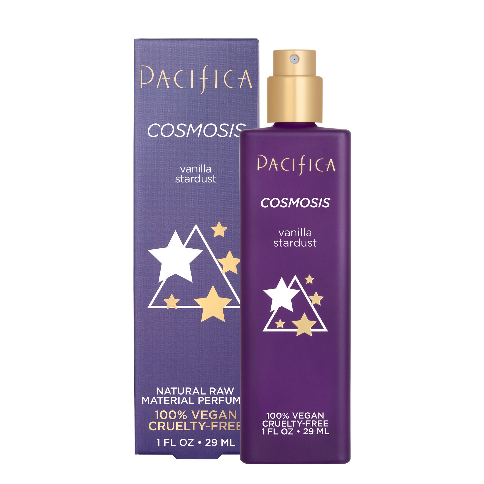 Pacifica Cosmosis flacon and box