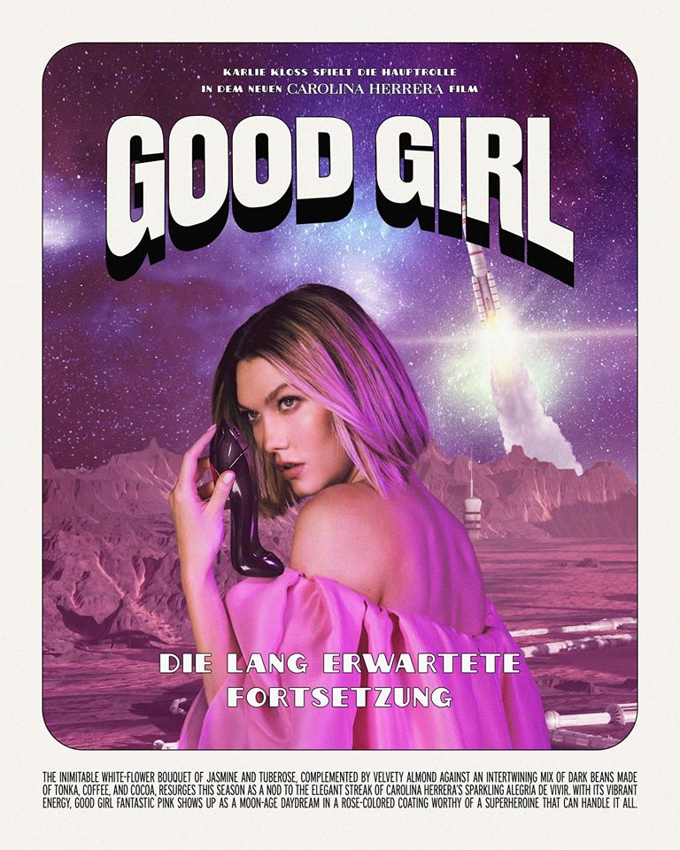 CH Good Girl Fantastic Pink - New Advertising Campaign With Karlie ...