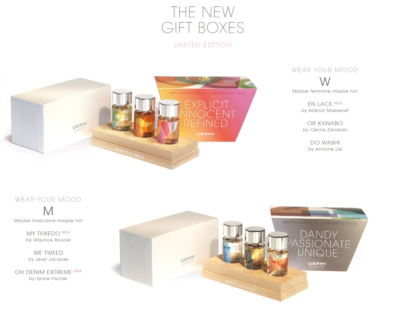 Uer Mi Launches Two New Fragrances: En Lace and OH Denim Extreme ~ New ...