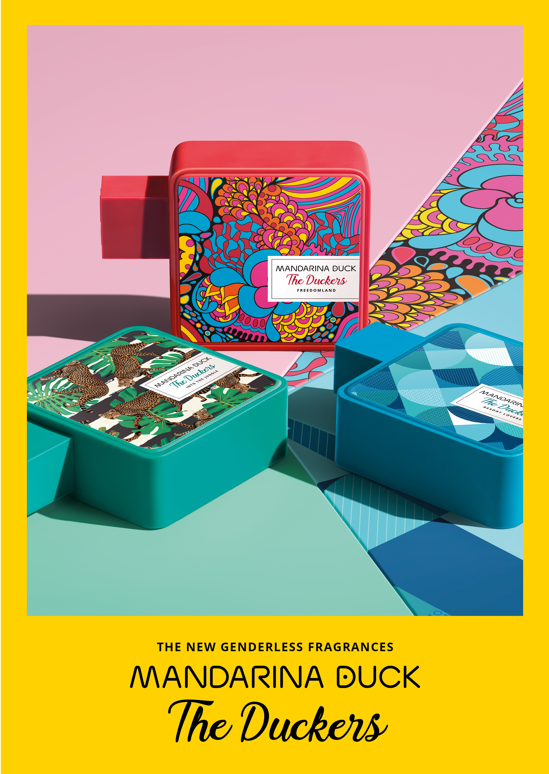 Mandarina Duck The Duckers: Into The Jungle, Resort Lovers, and ...