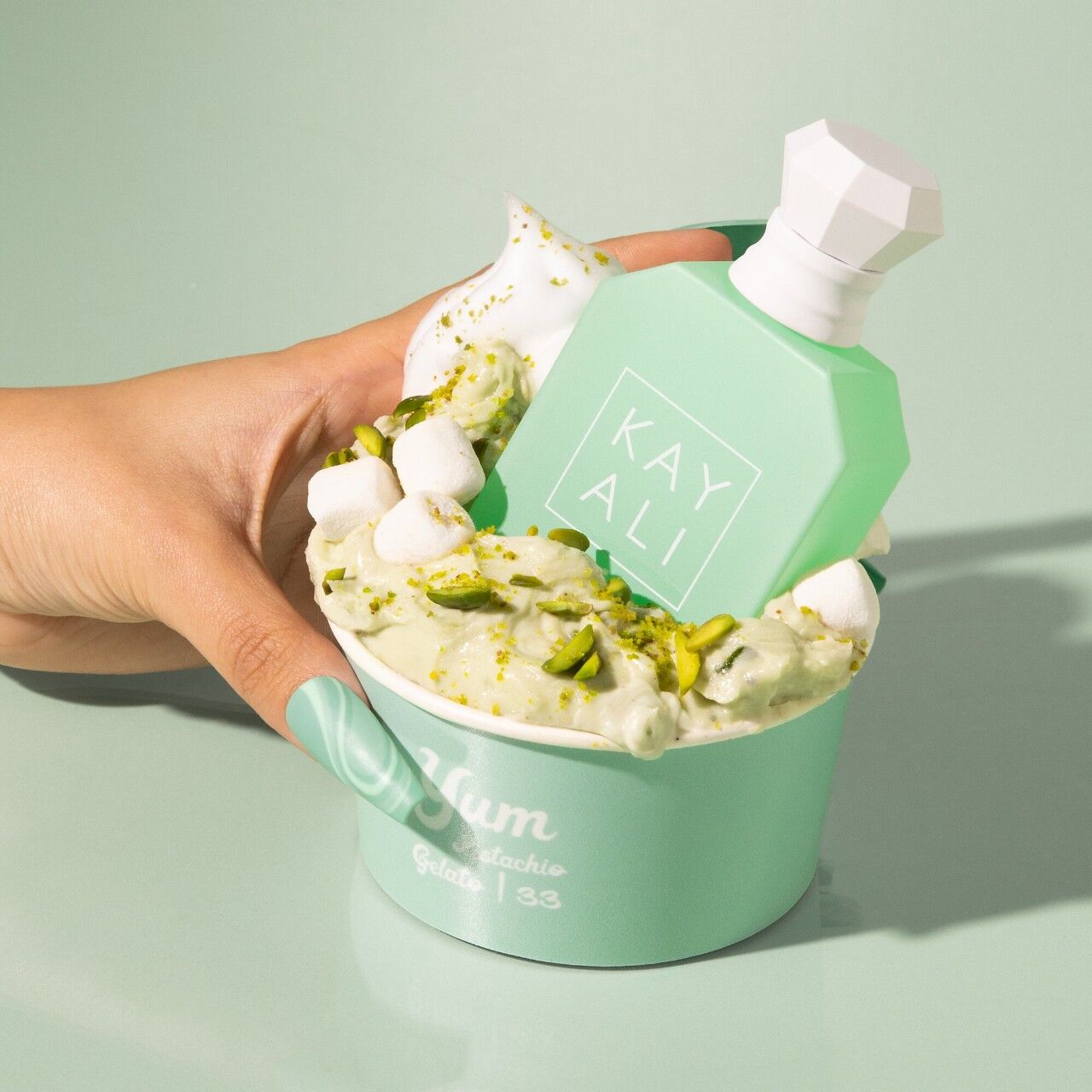 kayali yum pistachio gelato