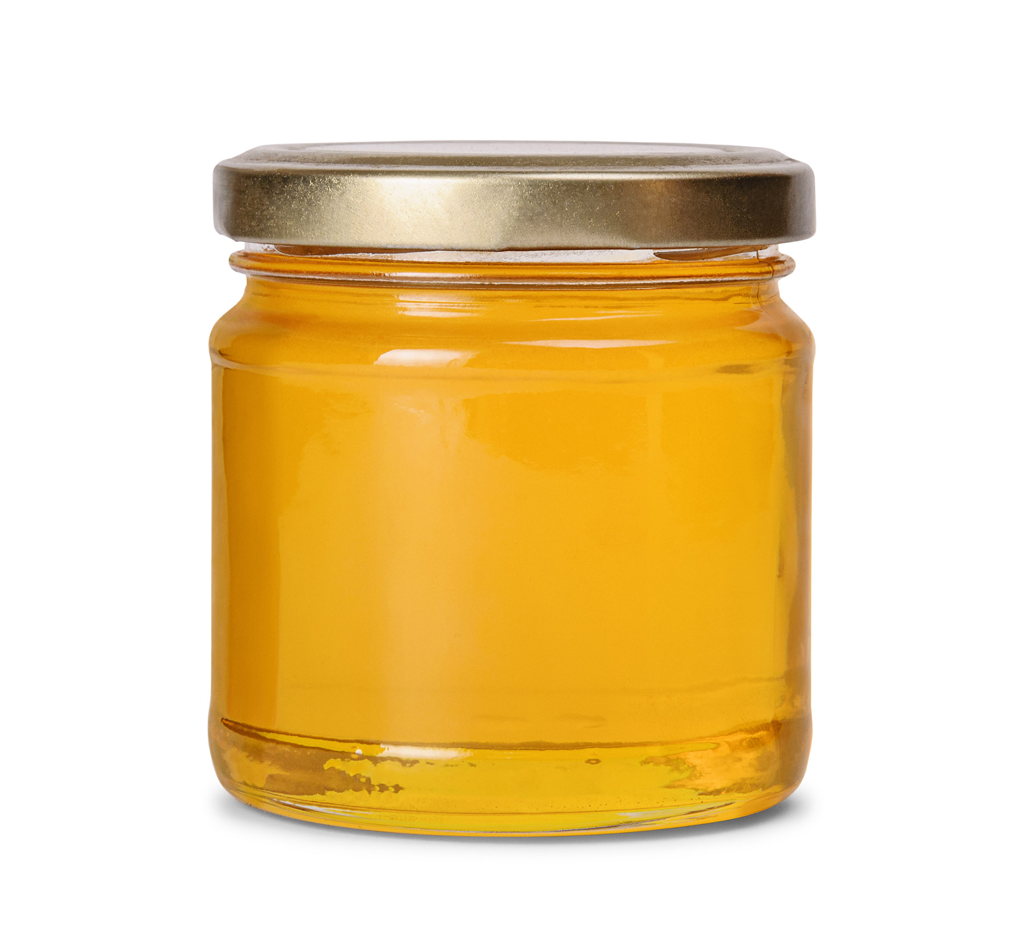 Jar of honey.