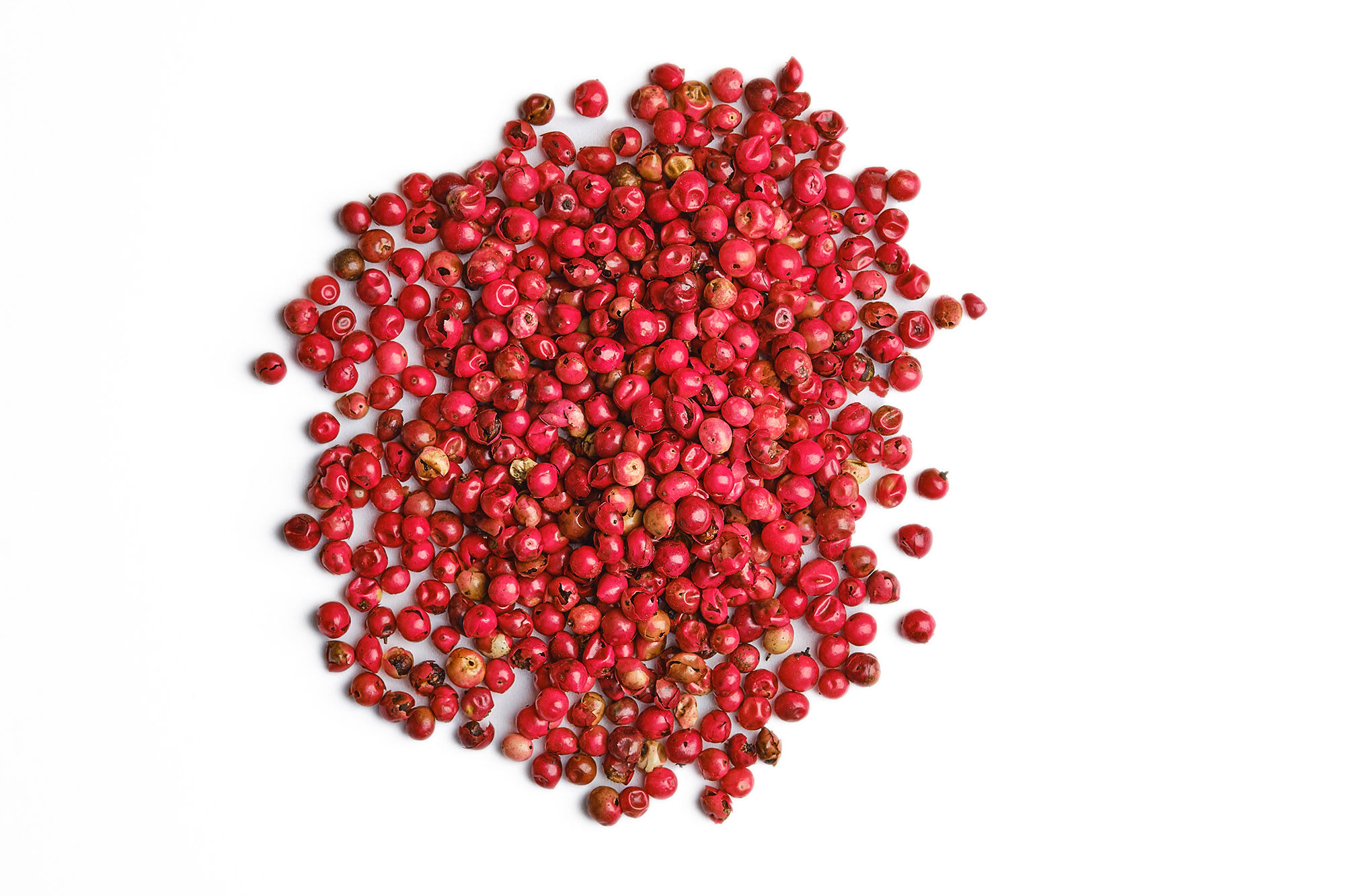 Pink pepper corns.