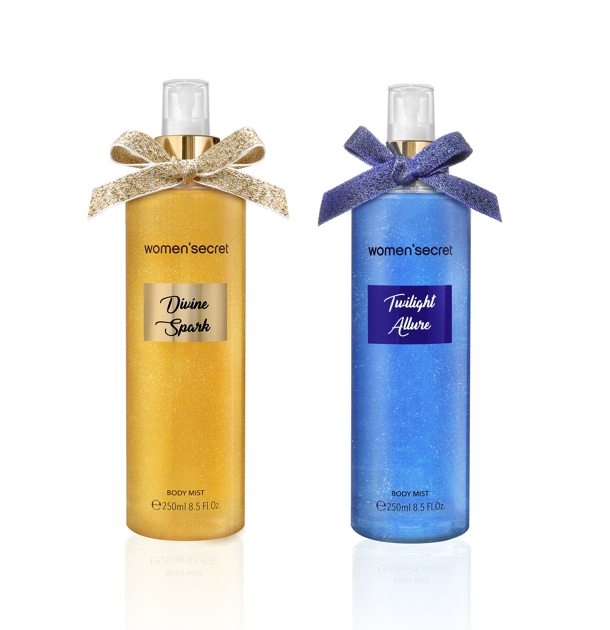women secret shimmering body mists 2025