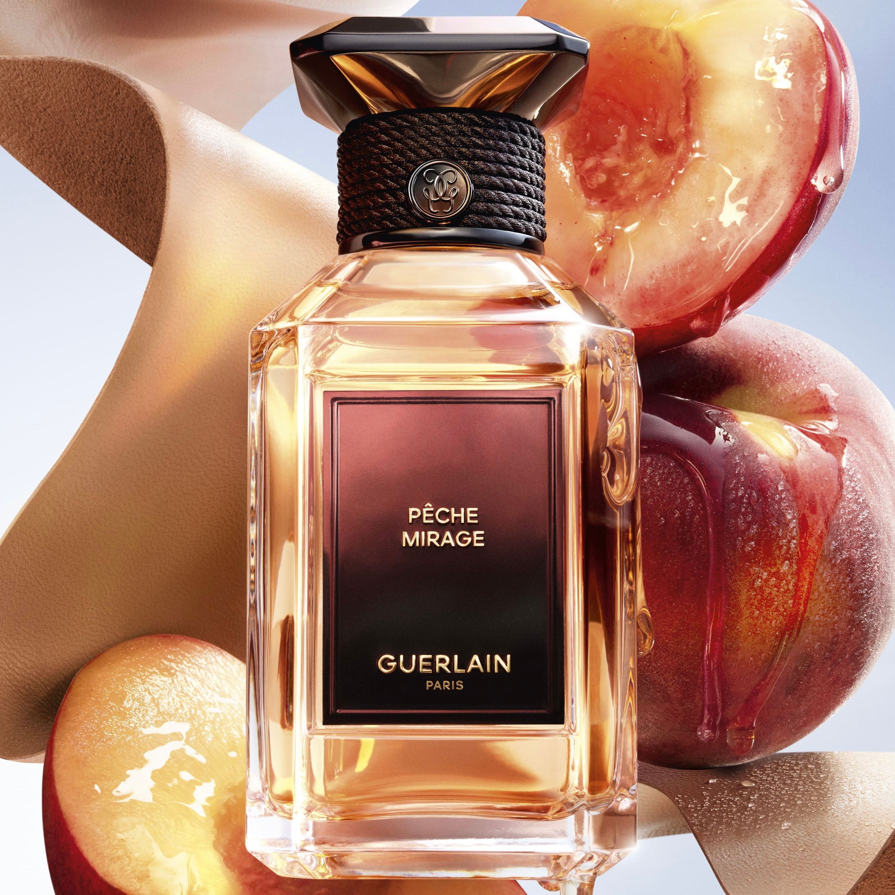 Guerlain Unveils a Chiaroscuro Peach with Pêche Mirage in