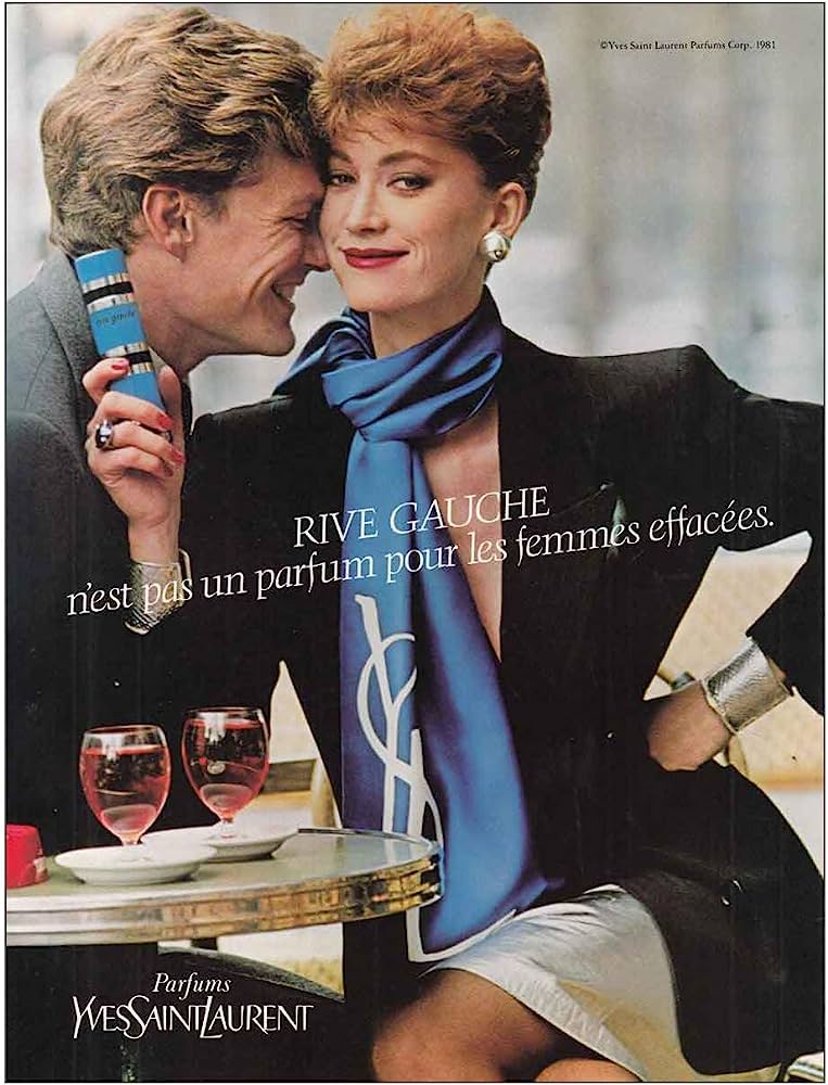 Weekend Perfume Movies: Yves Saint Laurent Rive Gauche ~ Perfume Ads