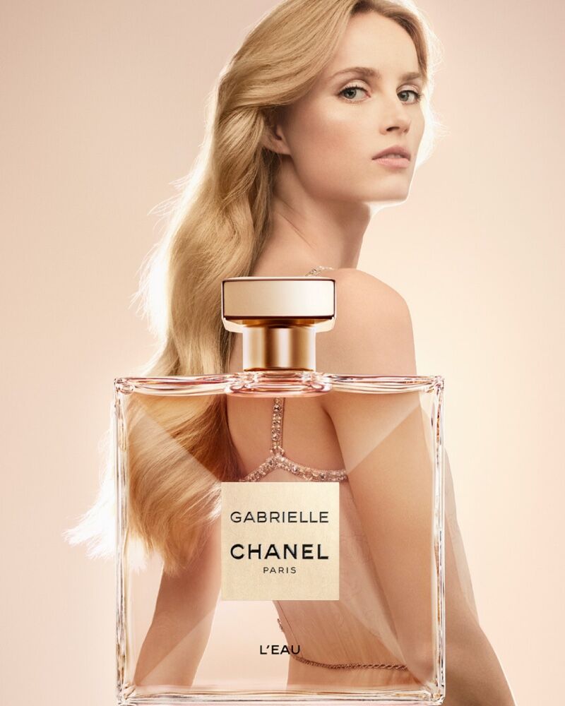 Rianne van Rompaey is the Face of Gabrielle Chanel Perfume Ads