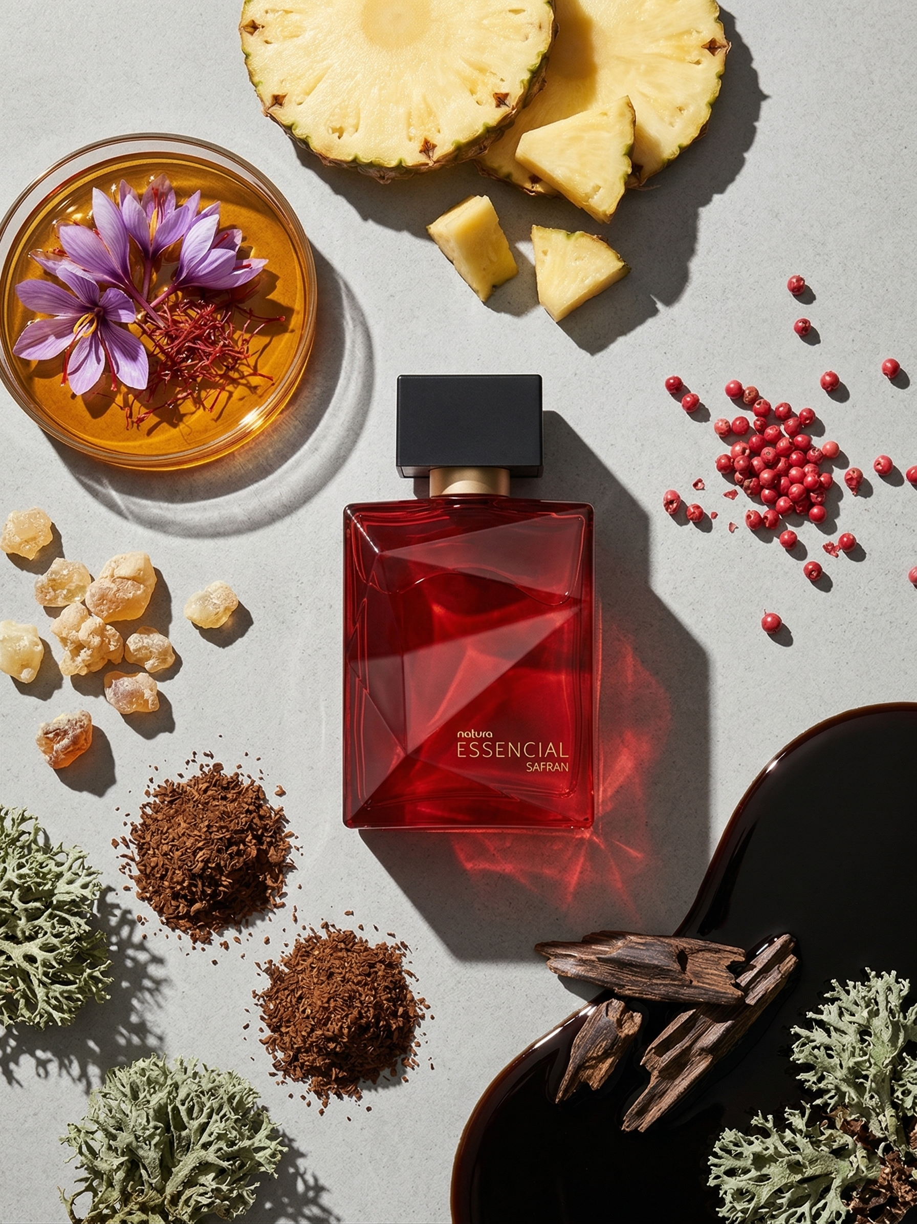Natura Essencial Safran campanha
