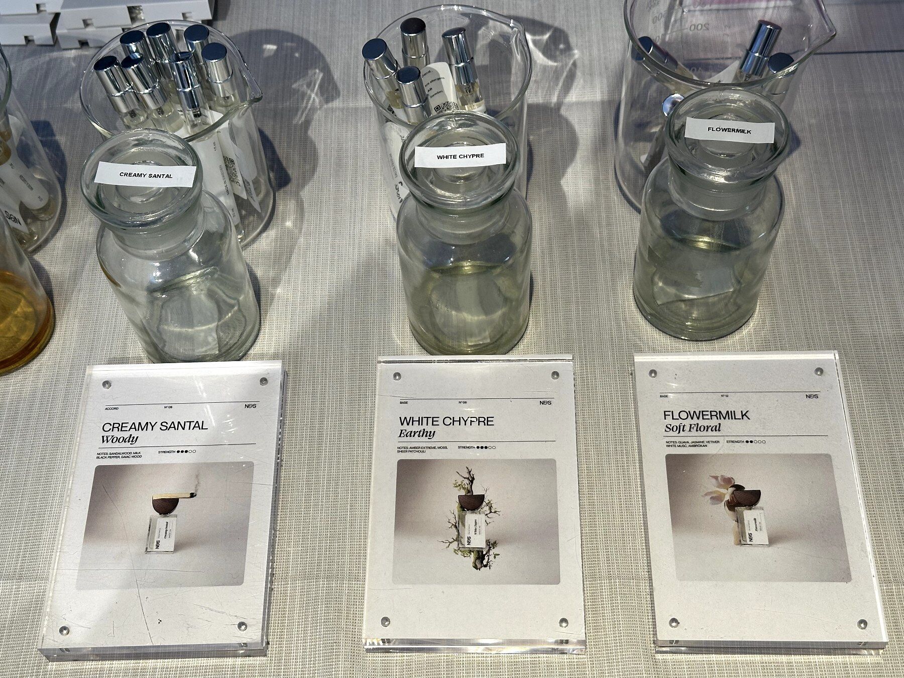 The fragrances from Nos