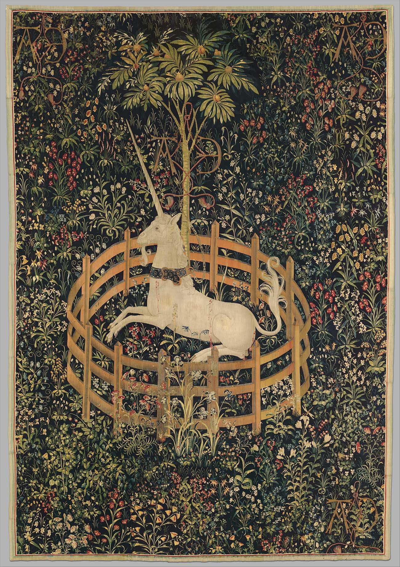 The Unicorn Rests in Captivity: Tapestry at the Metropolitan Museum, New York
