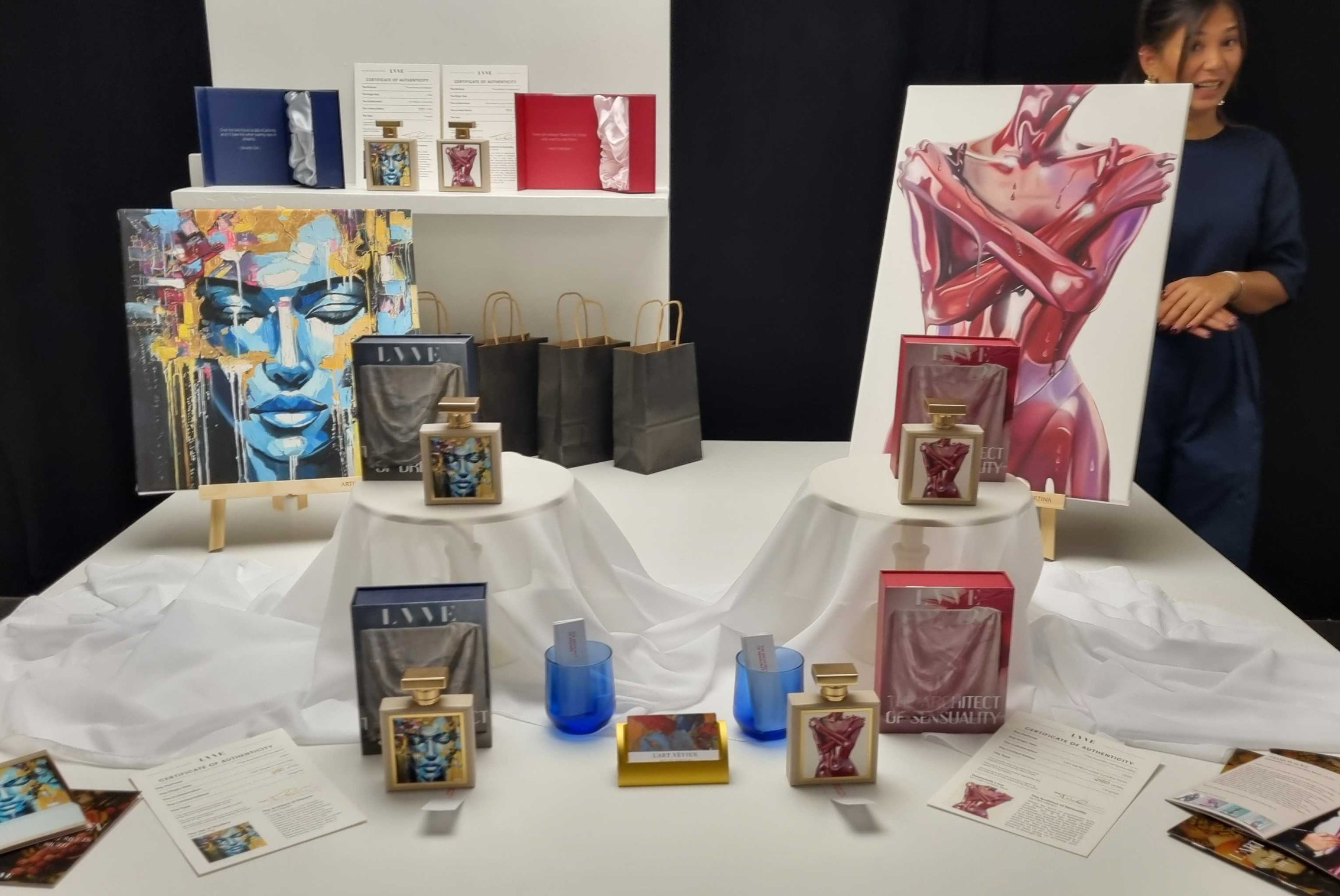 L'Art de Vevien stand at Pitti Fragranze 2025