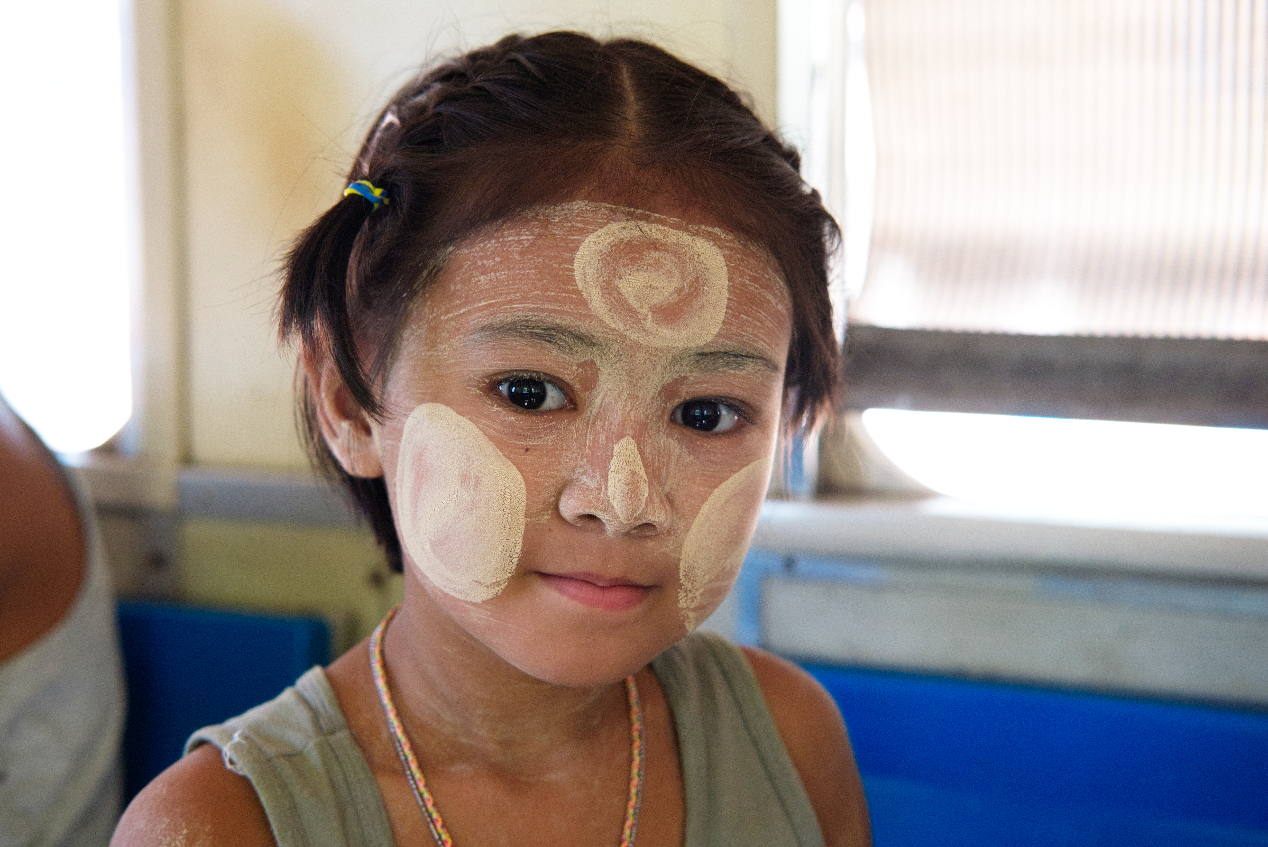 Girl wearing thanaka in Yangon, Ilya Yakubovich, Wiki, CC BY SA 4.0
