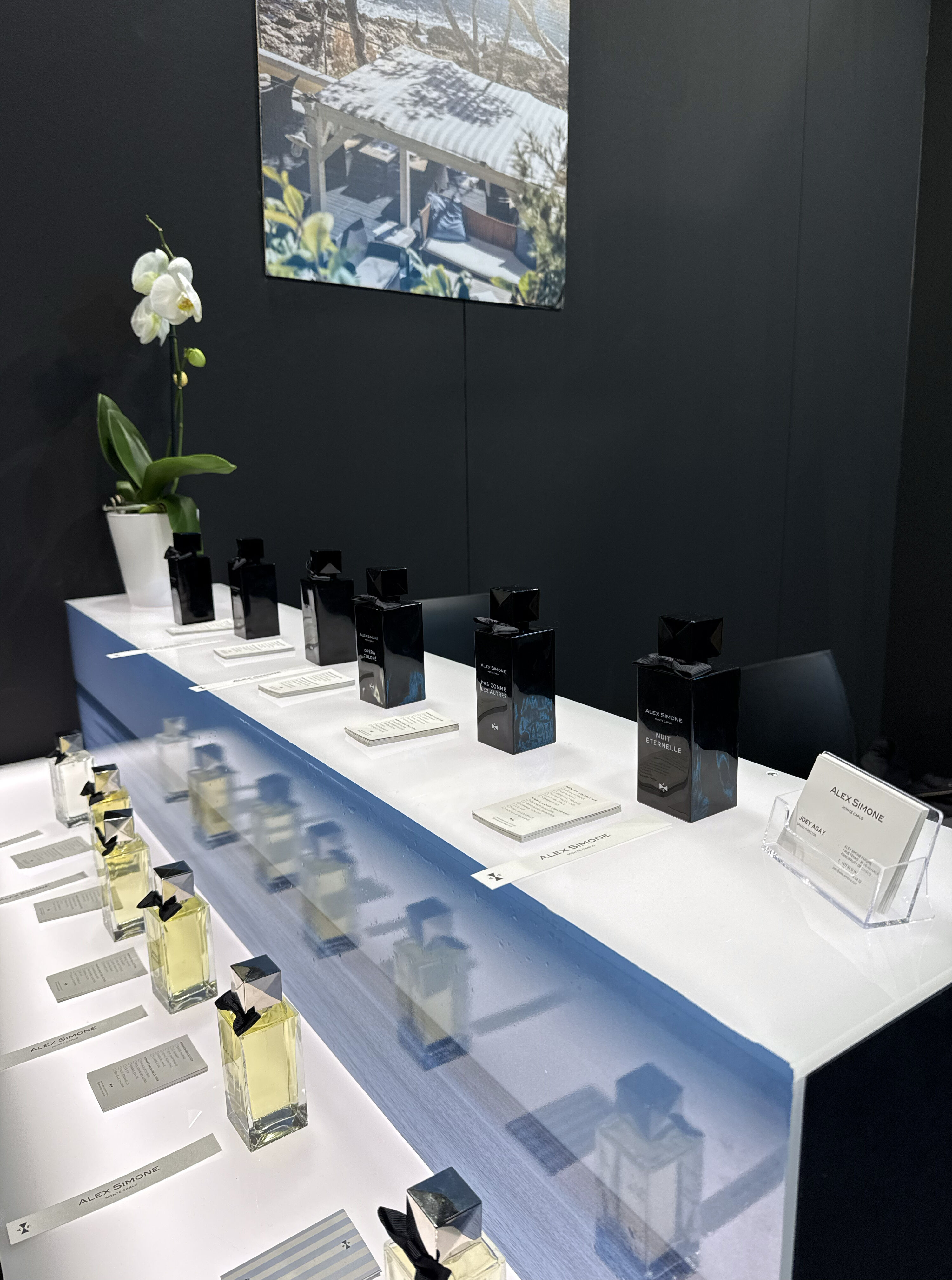 alex simone booth at 2025 essence