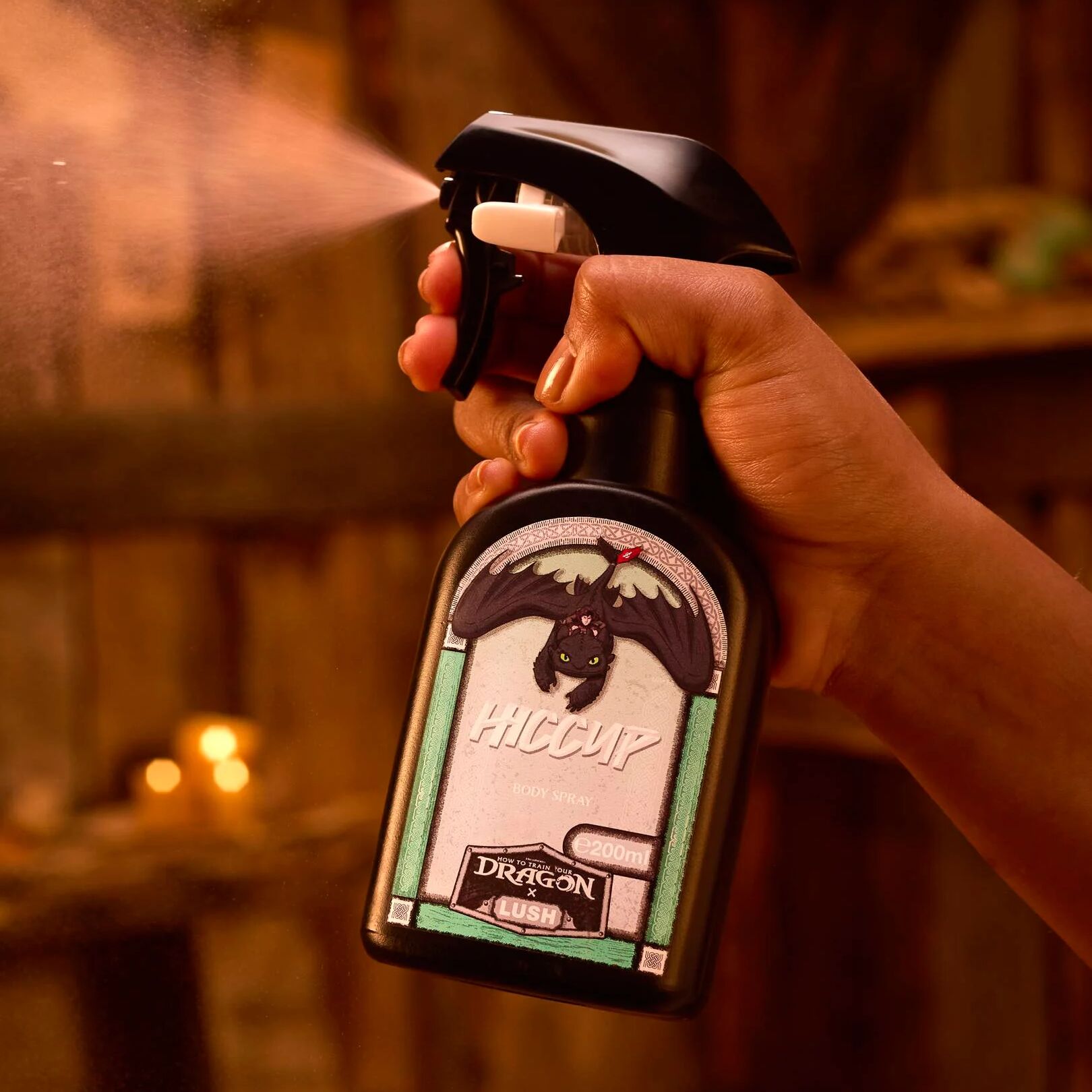 Hiccup Body Mist by Lush ad image
