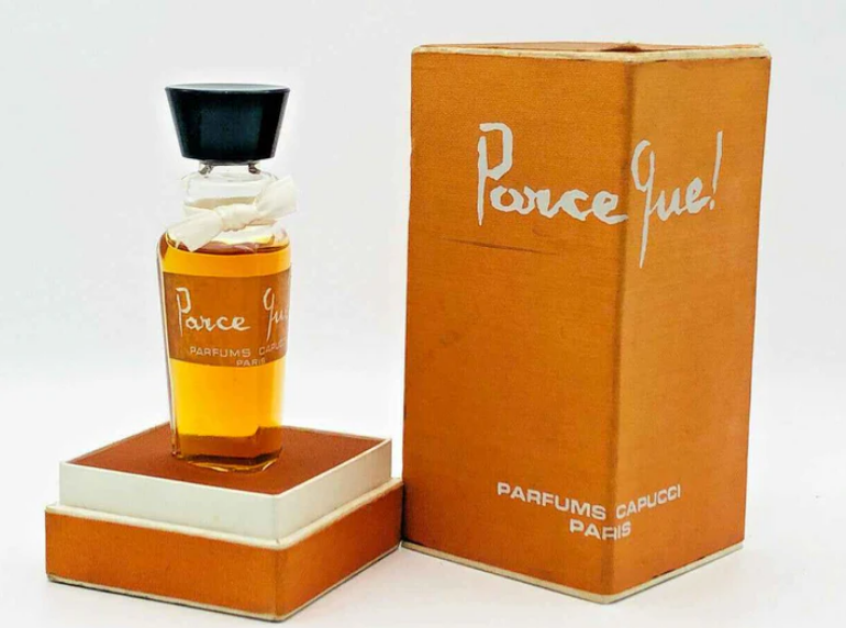 Parce Que!: Einer der ersten Düfte von Roberto Capucci ~ Vintages