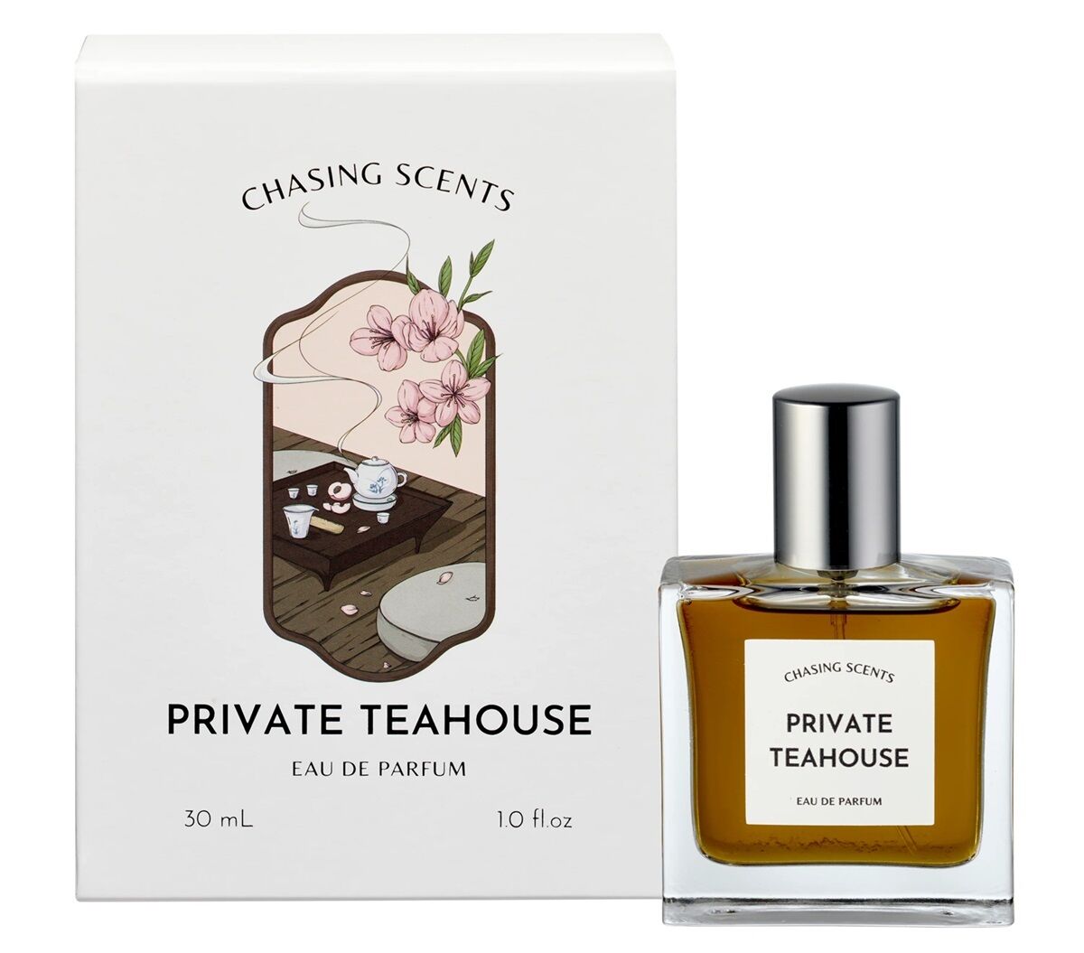 Private Teahouse flacon and box