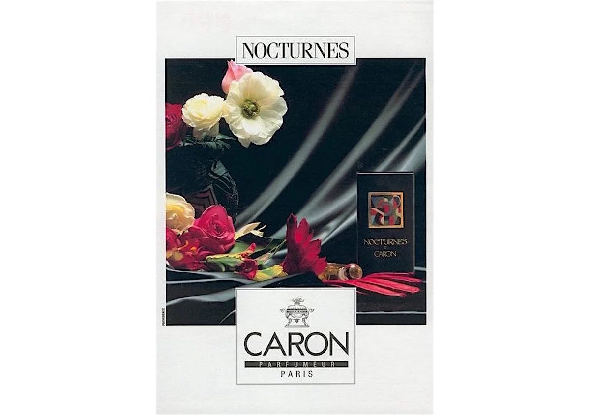 Nocturnes de Caron vintage poster