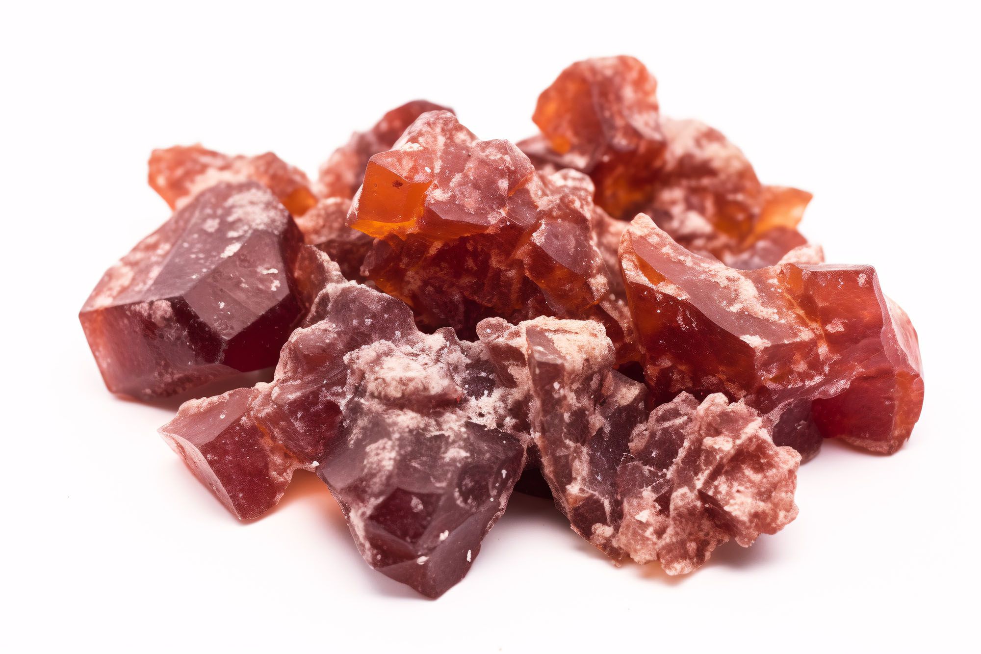 Benzoin crystals.