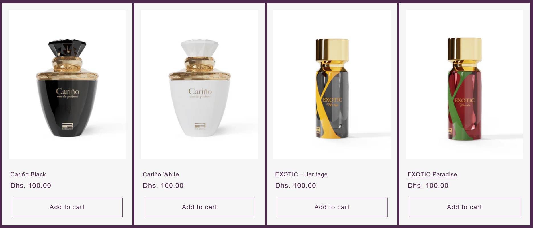 rue broca new product list