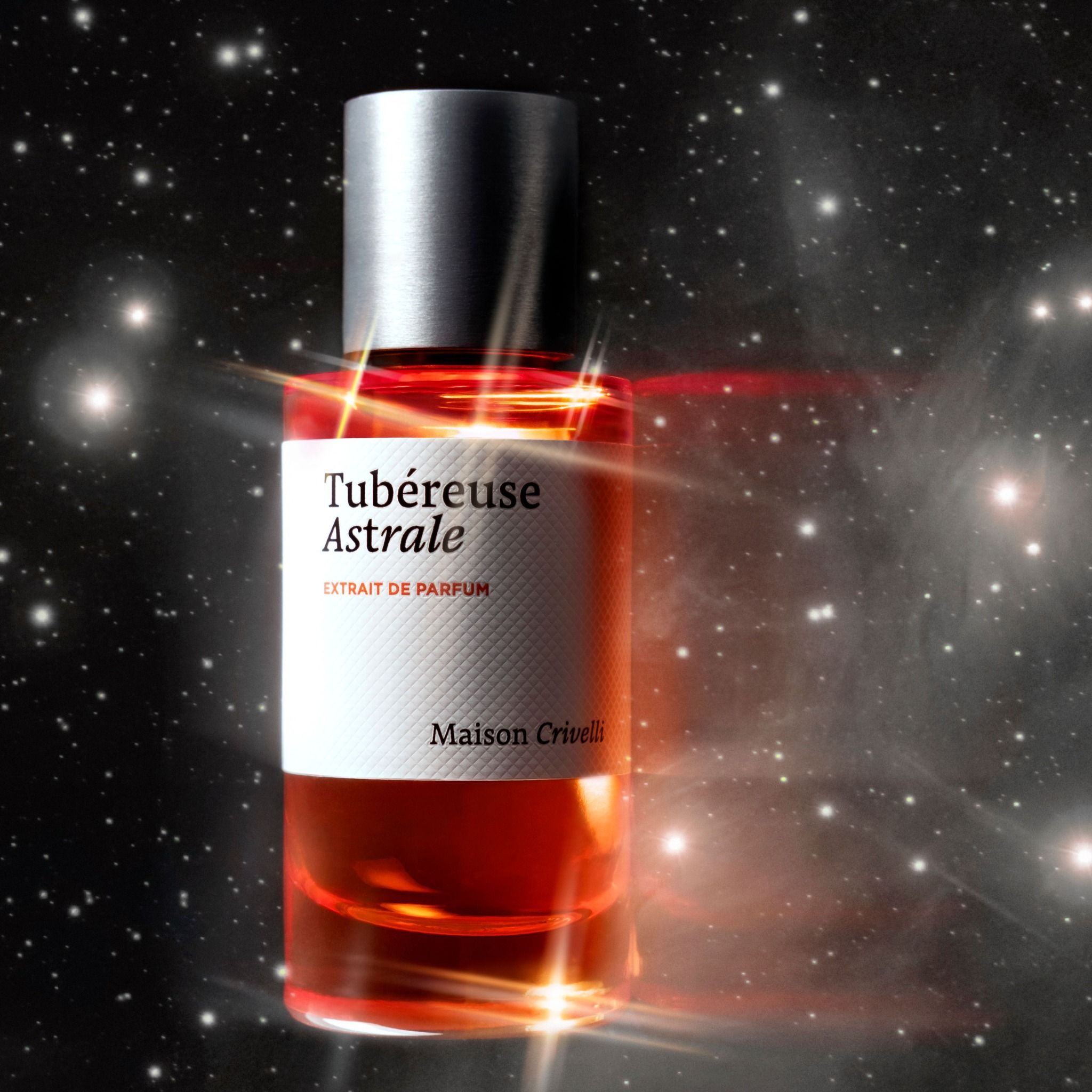 Tubereuse Astrale flacon in ad photo
