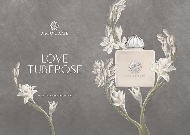 Amouage Love Tuberose Indulgent White Floral Eggnog Fragrance