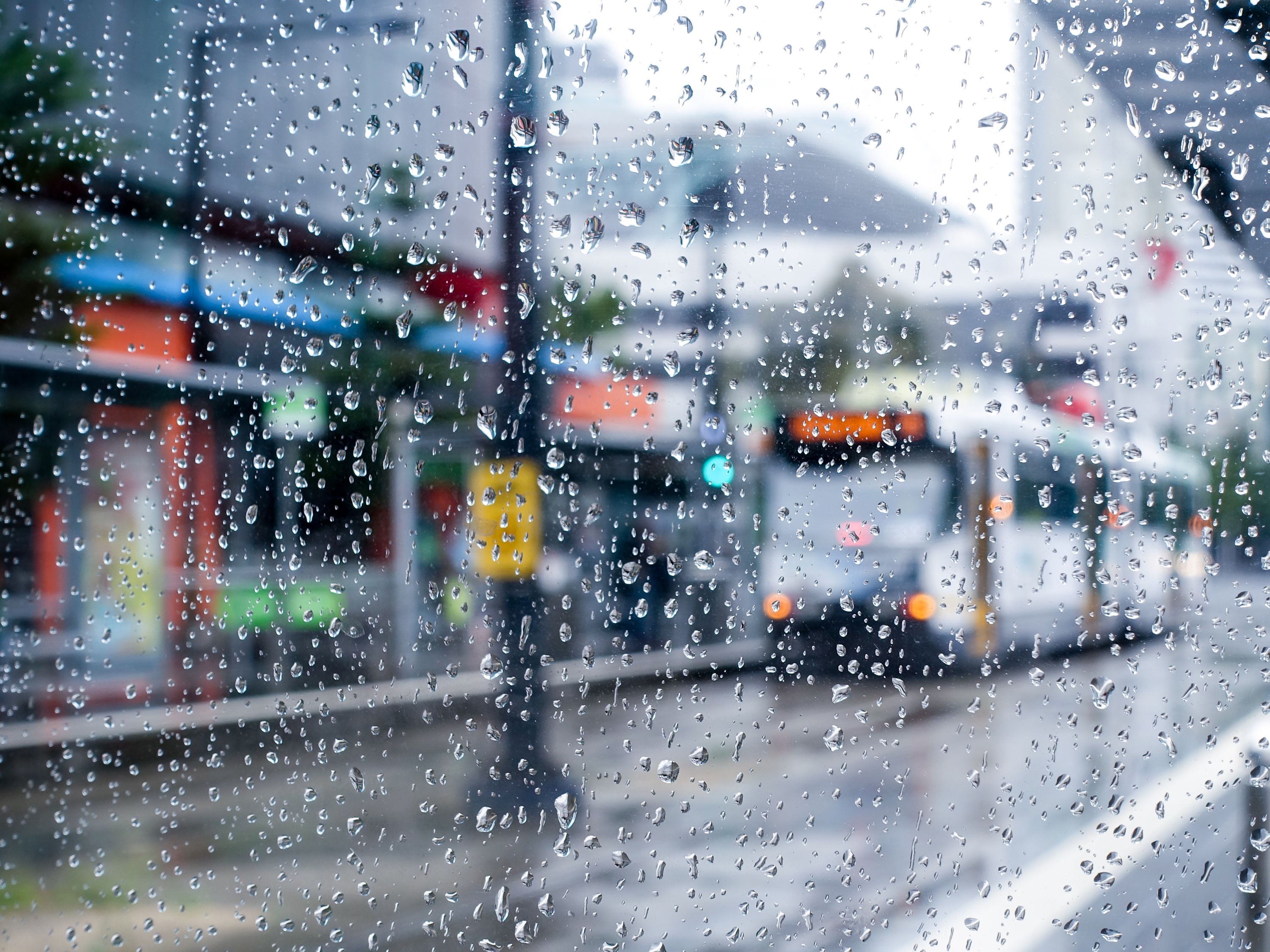 rainy day in a tram Flaner's Sonic Silver a perfume inspired by Melbourne tram tracks