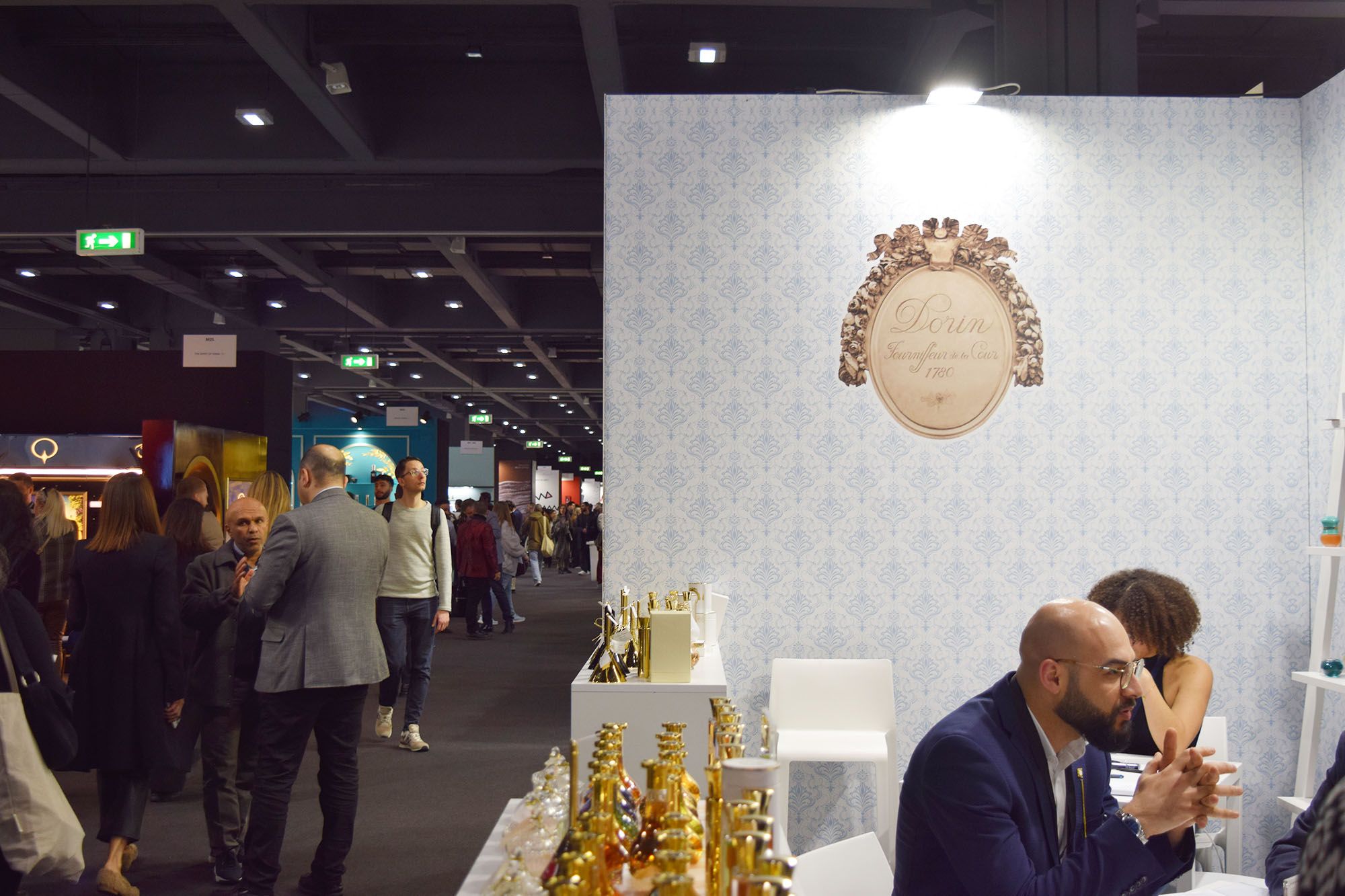 Dorin perfume display at Esxence 2024.
