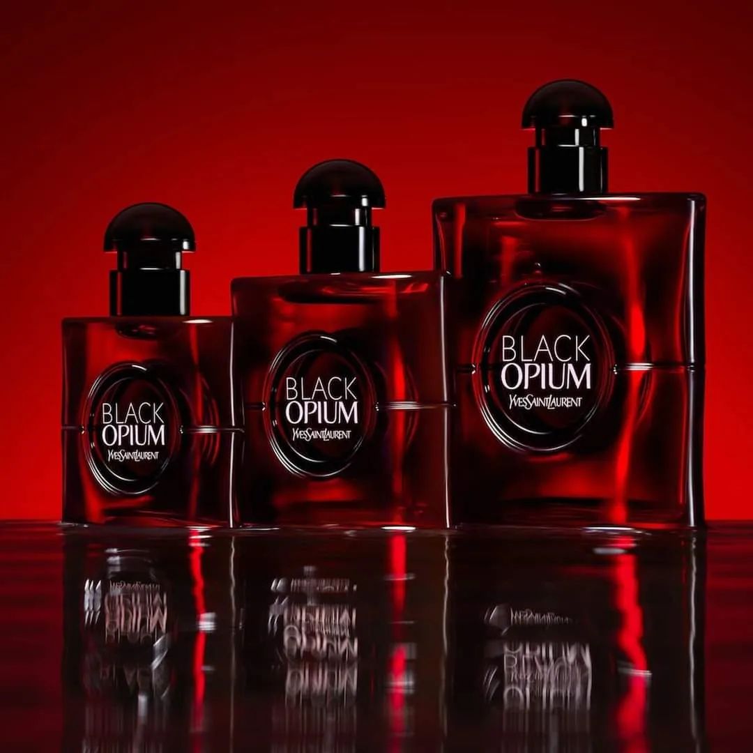 Yves Saint Laurent Black Opium Eau de Parfum Over Red ~ New Fragrances