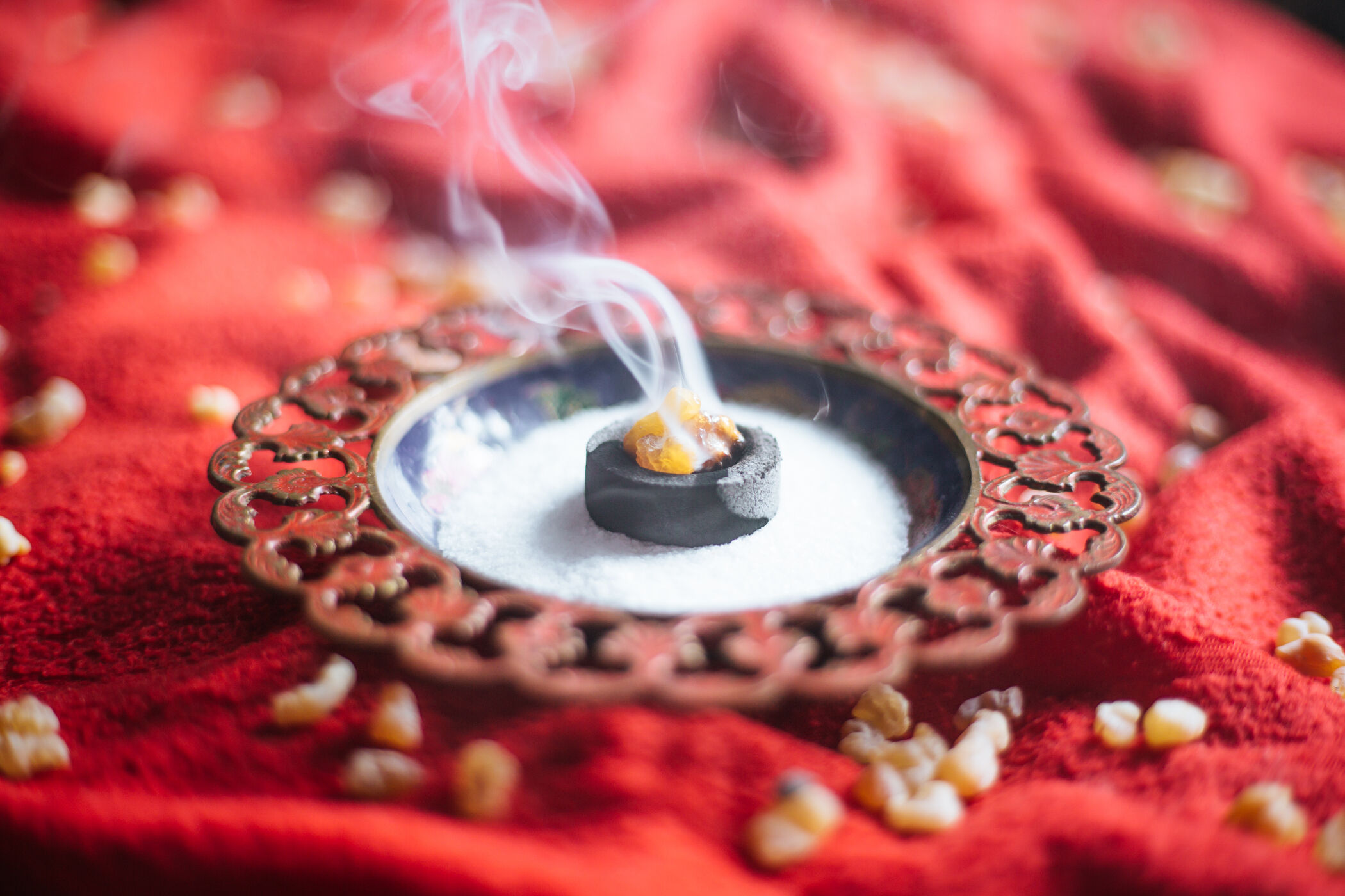 Burning Frankincense