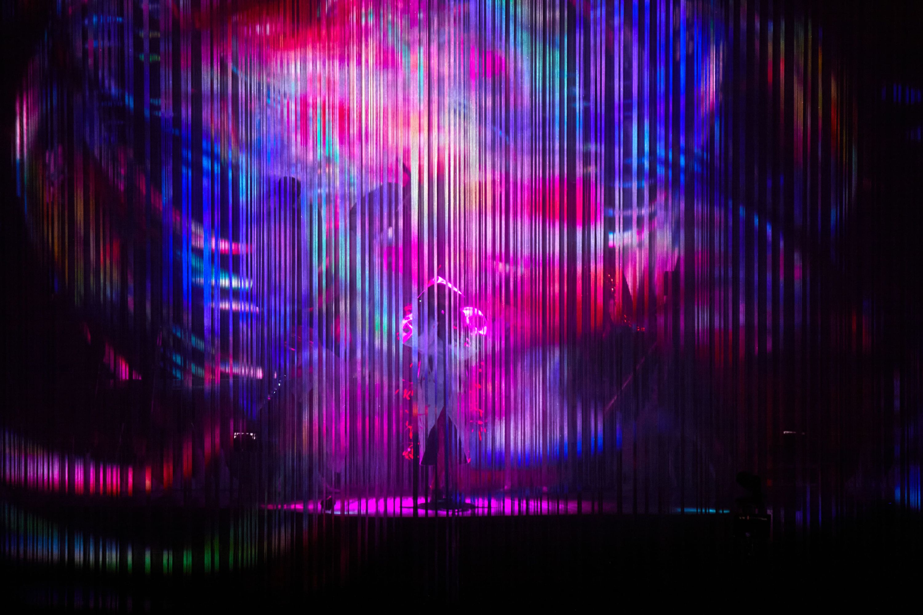 Björk’s performance at Unipol Arena in Bologna on September 23, 2023. Photo by Anastasia Privalova.