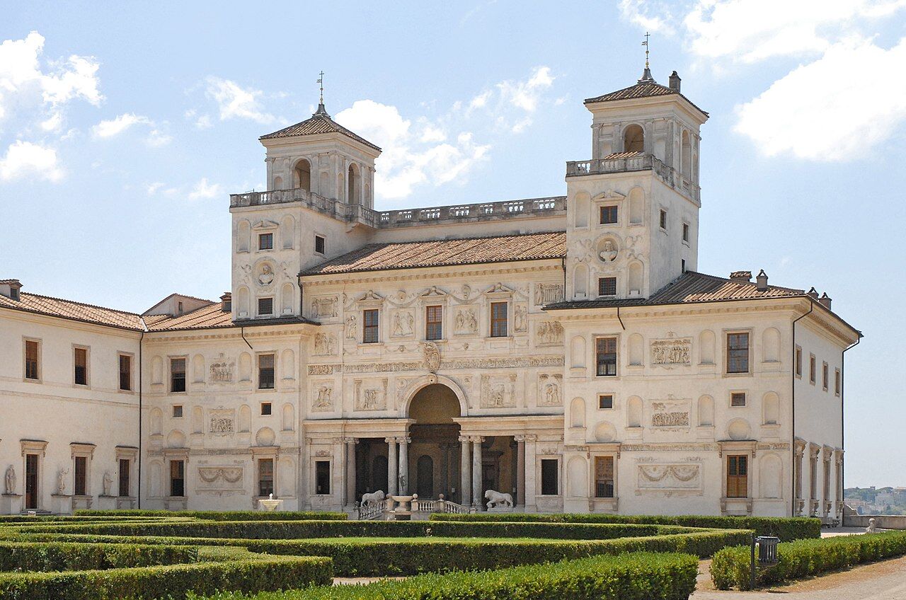 Villa Medici in Rome L'Academie Francaise, via wikimedia commons