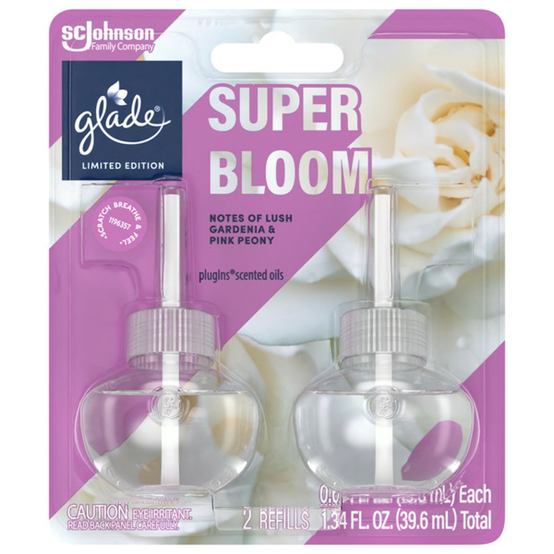 Air fresheners featuring gardenia smell.