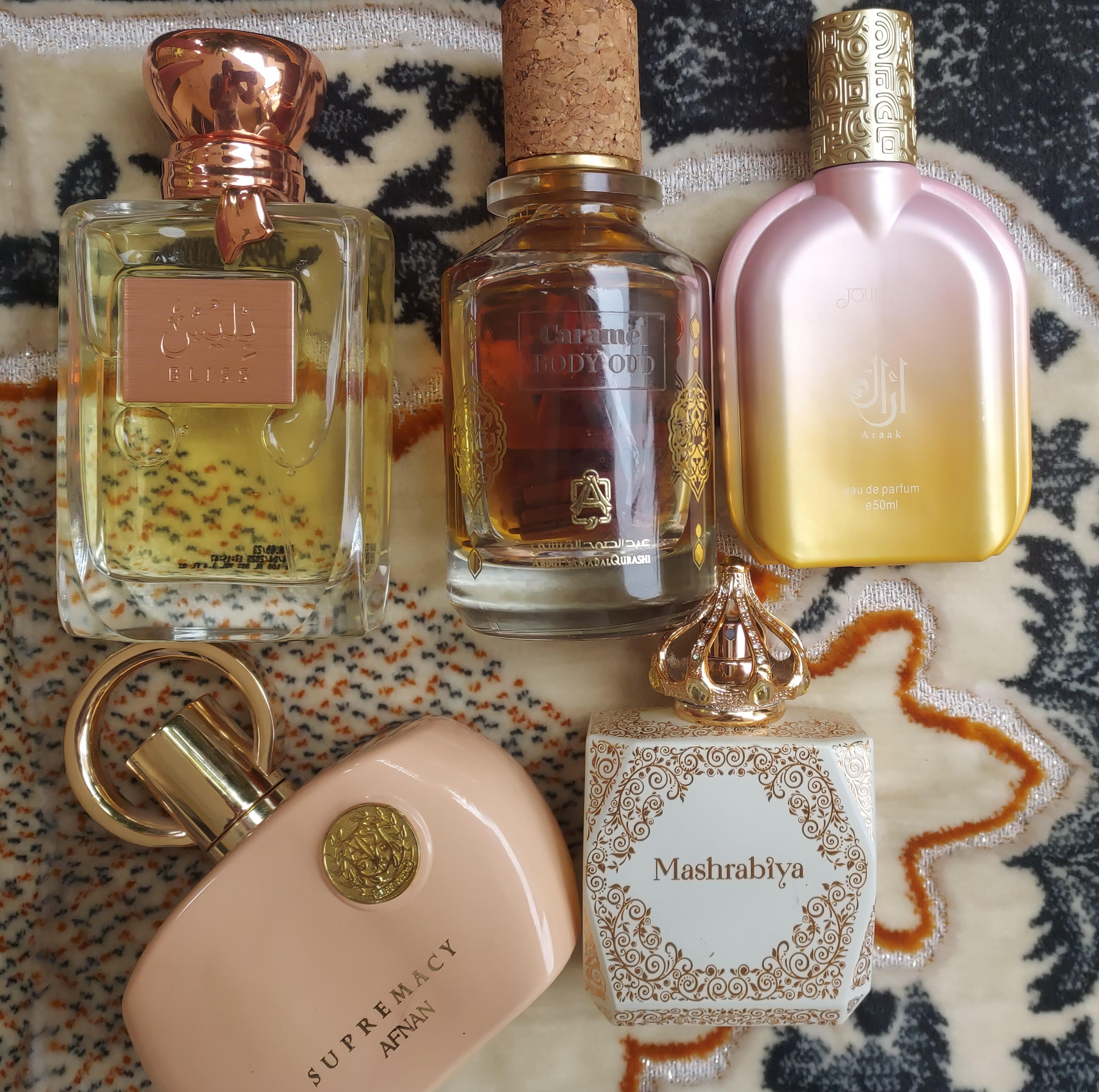 Osobní sbírka blízkovýchodních parfémů