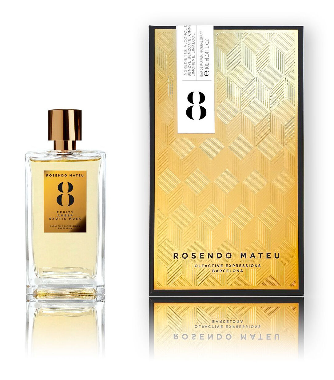 Rosendo Mateu Nº 8 Fruity, Amber, Exotic Musk