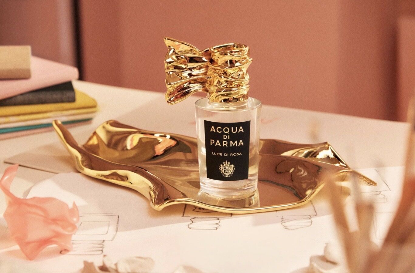SANE WITCH'S LITTLE ROSE GARDEN: LUCE DI ROSA ACQUA DI PARMA