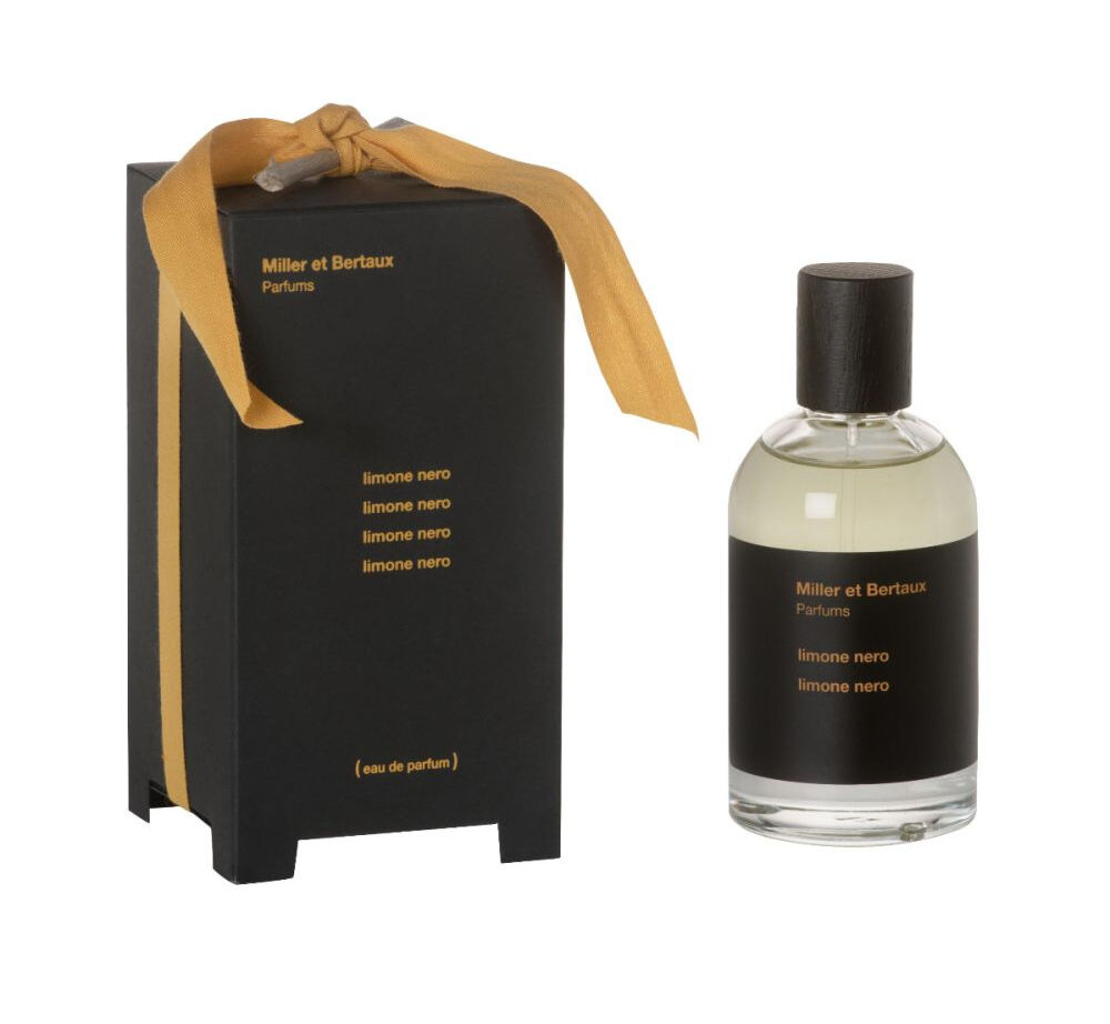 Limone Nero by Miller & Bertaux bottle and box