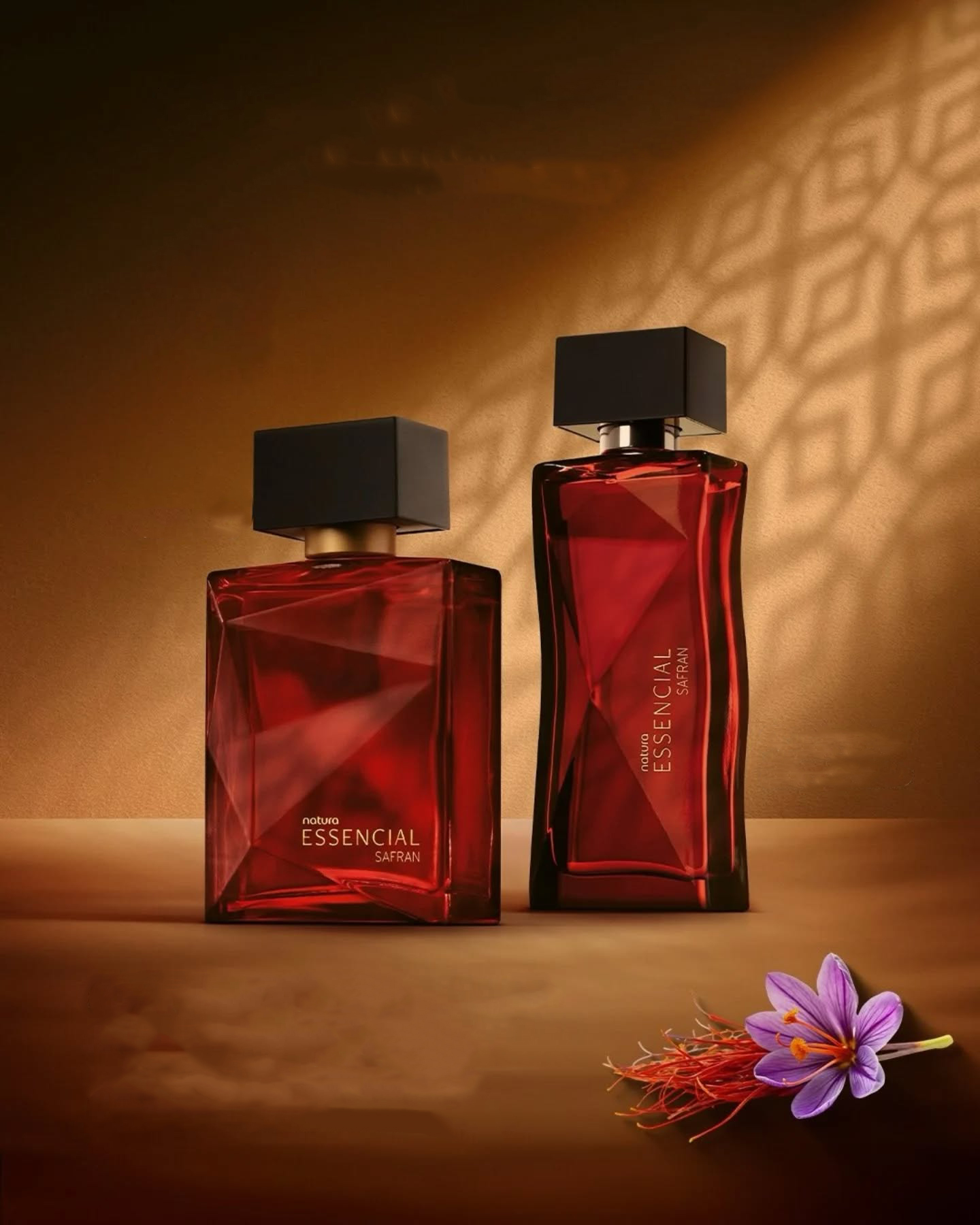 Natura Essencial Safran lançamento 2026 — o ouro vermelho da perfumaria árabe
