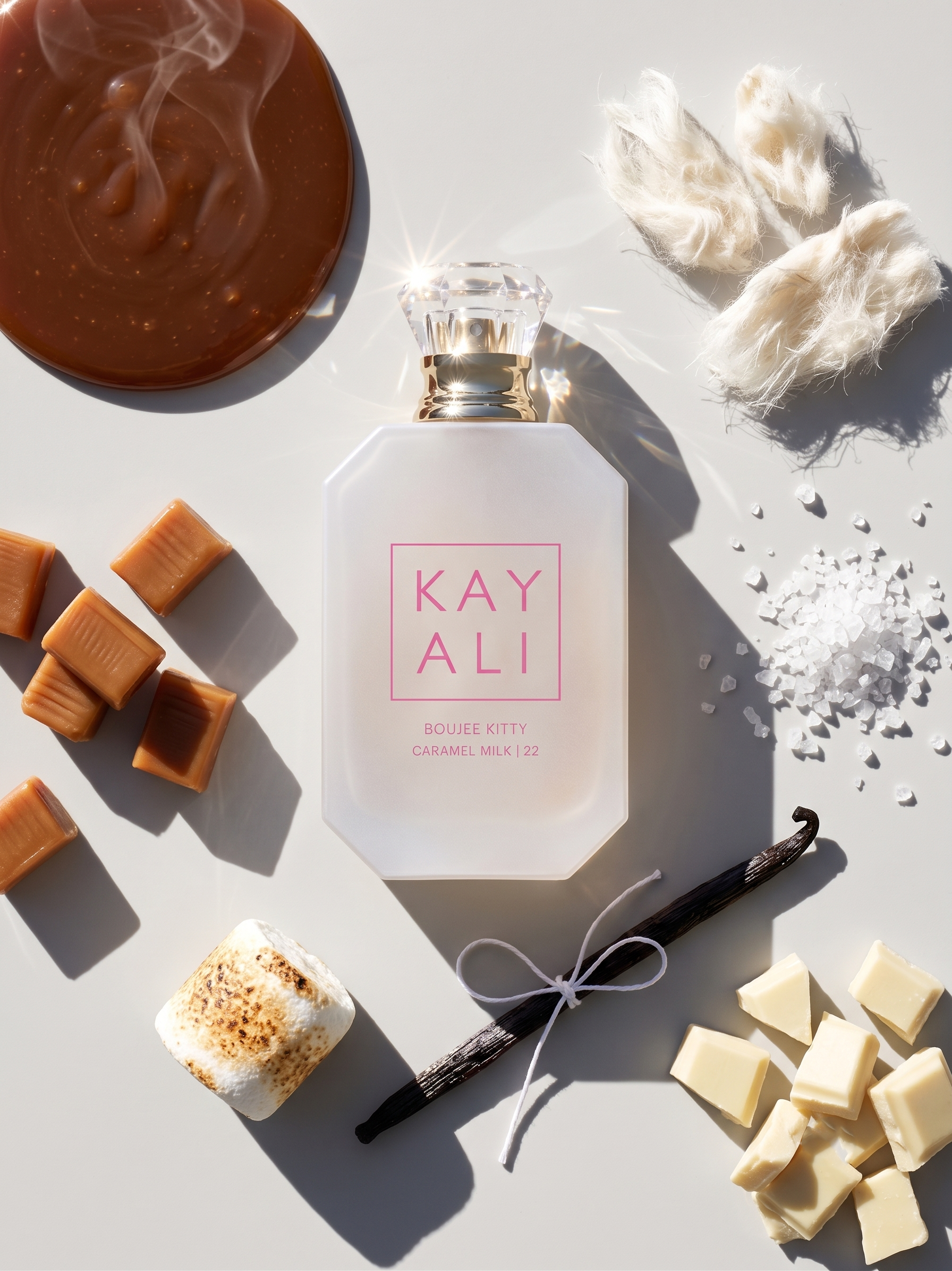 Kayali Fragrances Lança Boujee Kitty Caramel Milk | 22: Tripla