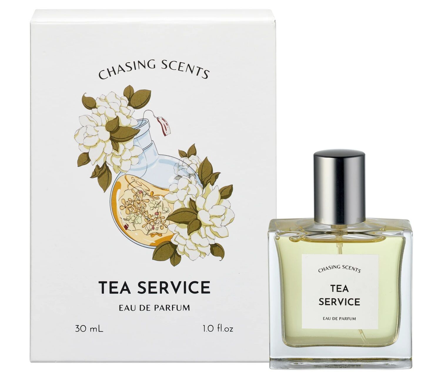 Tea Service flacon and box