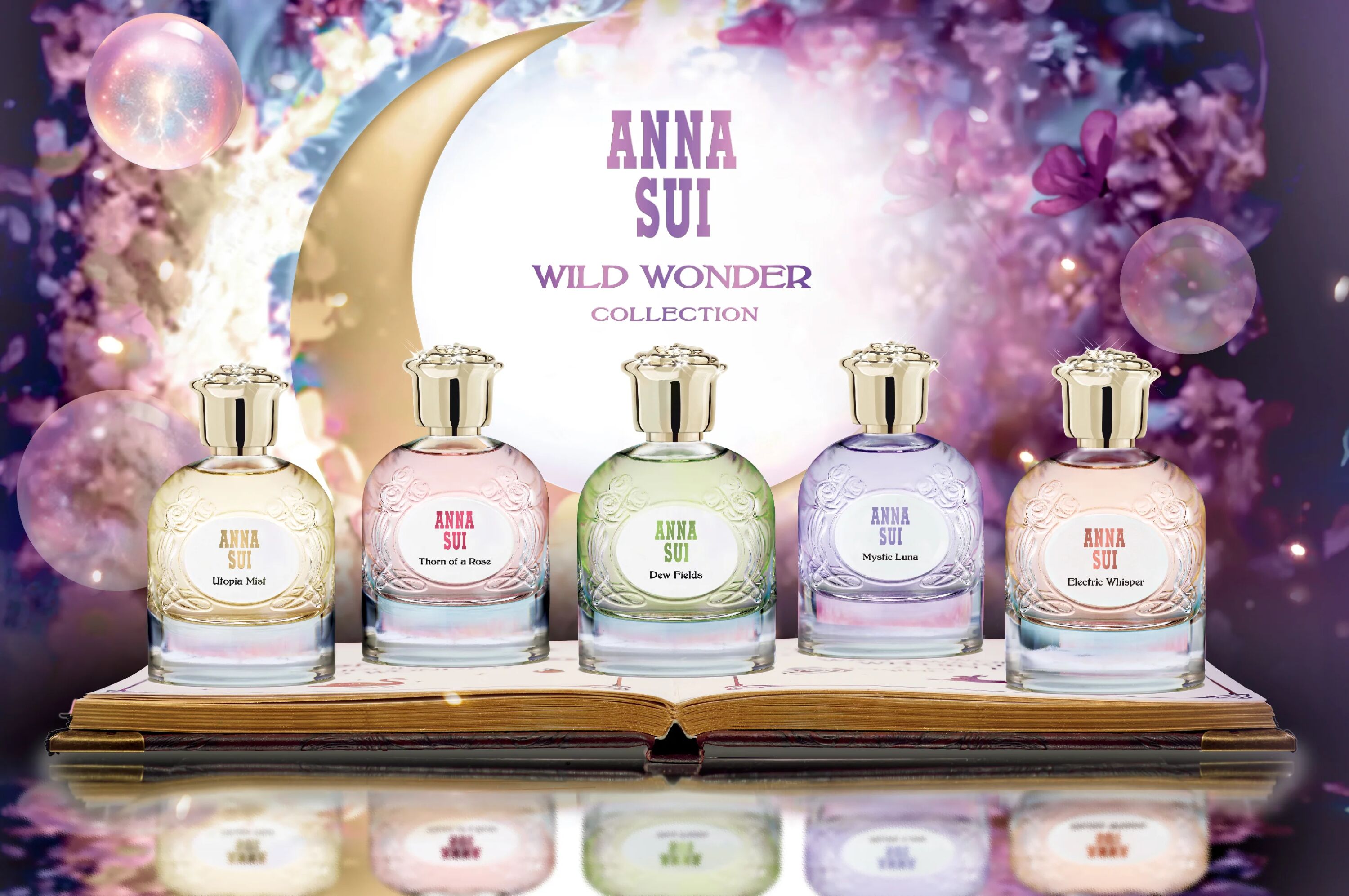 Anna Sui Introduces Wild Wonder Collection: Five New Fragrances for a 'Fantasy World' Experience