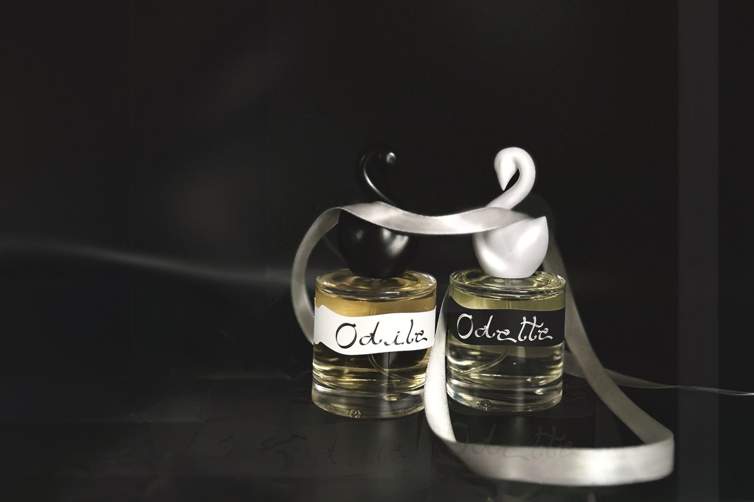 Gumamina bottles Odile and Odette
