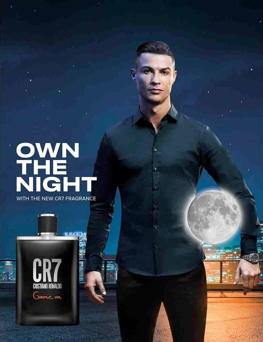 CR7 Cristiano Ronaldo, unique perfumes created with passion