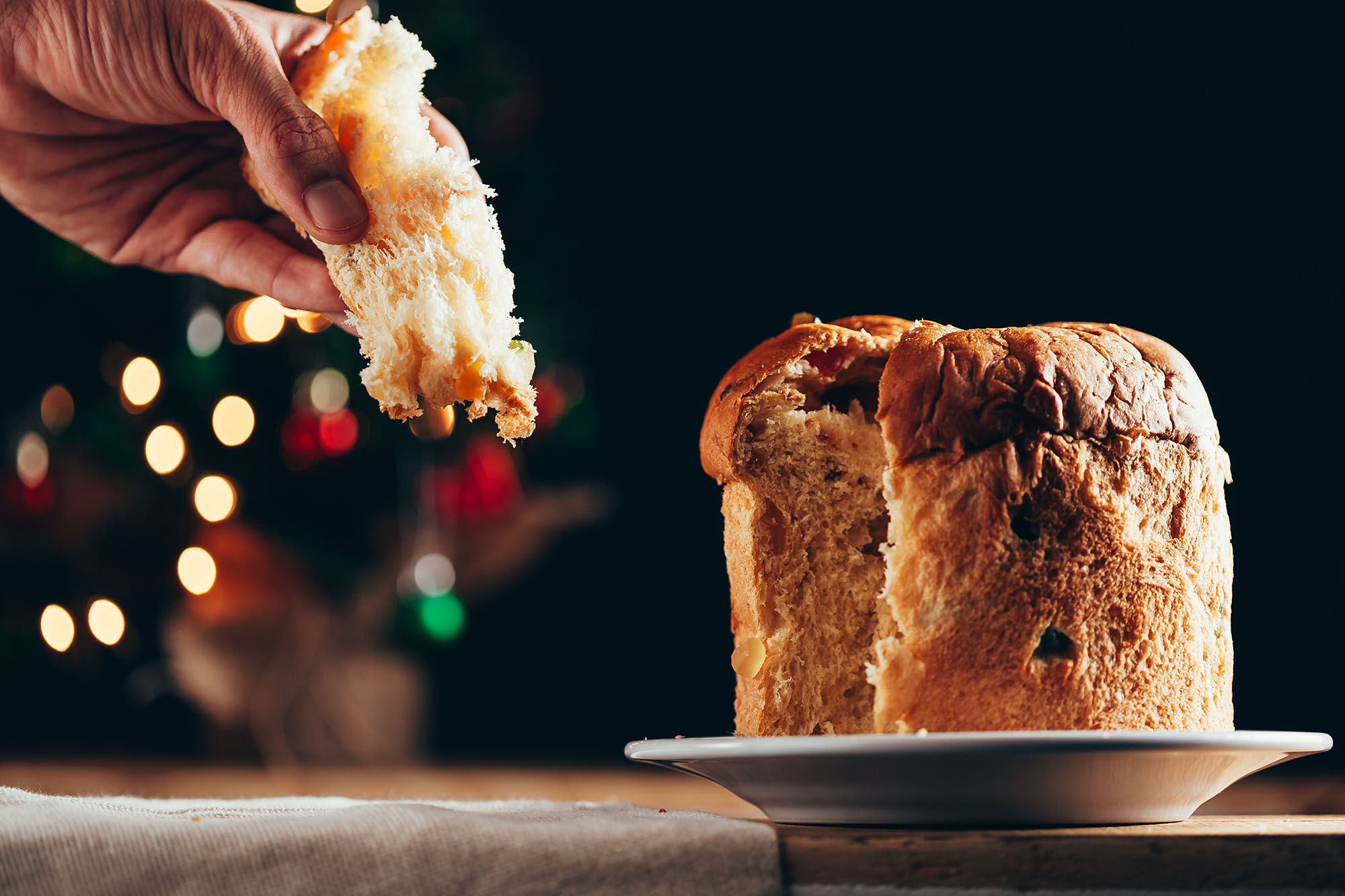 Panettone Bread.