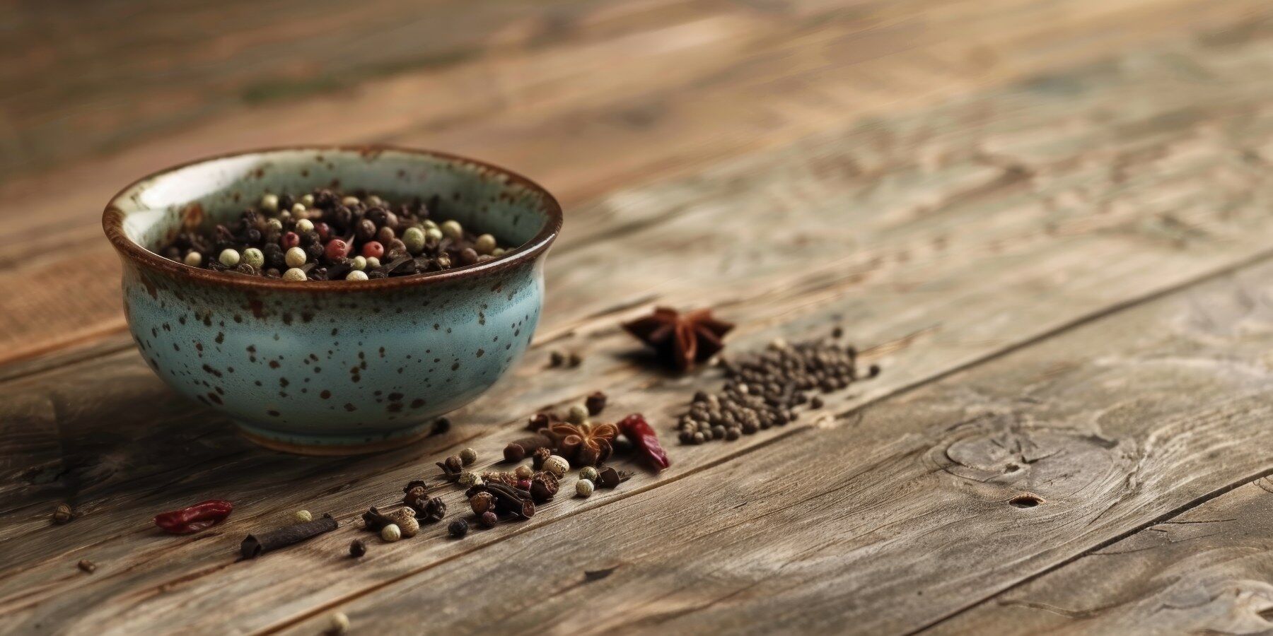Spices in a small bowl