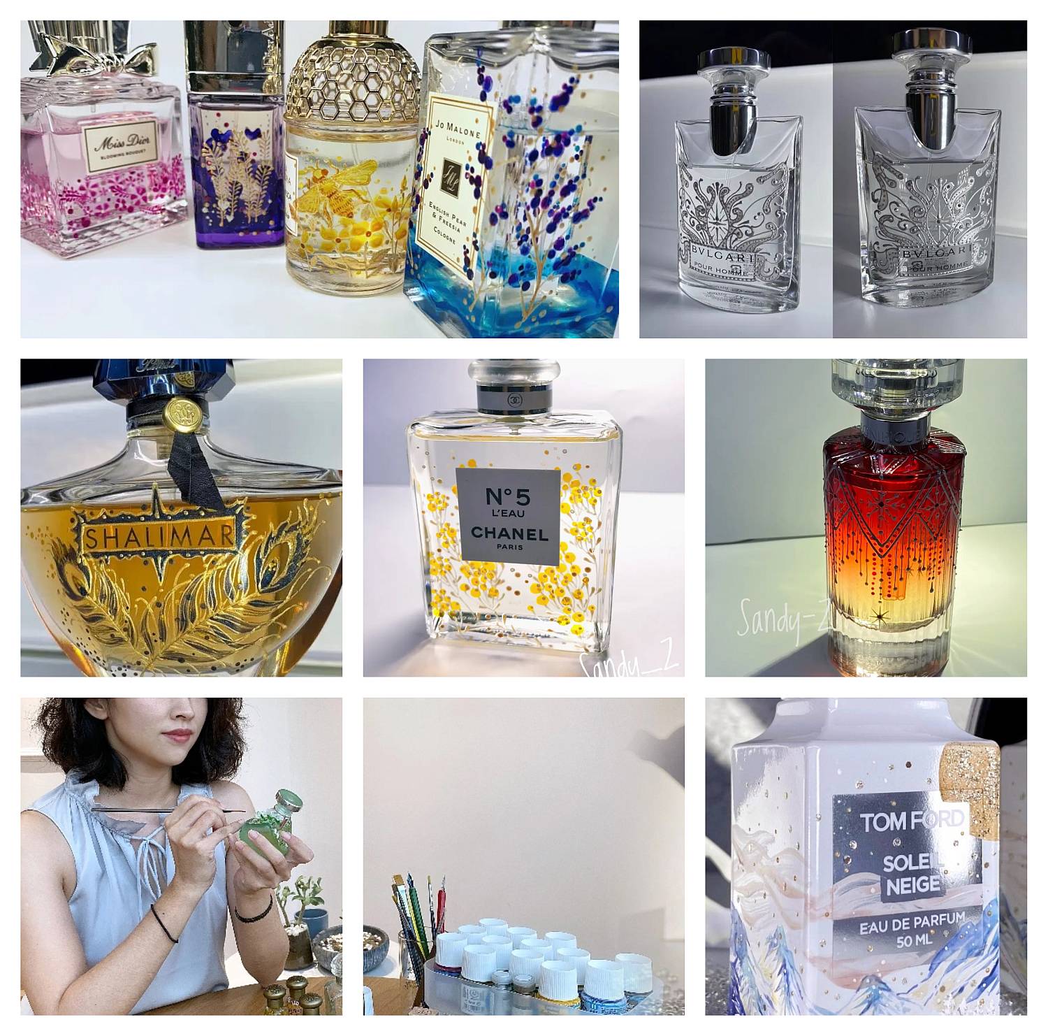 The Beauty of Perfume Bottles ~ Columns